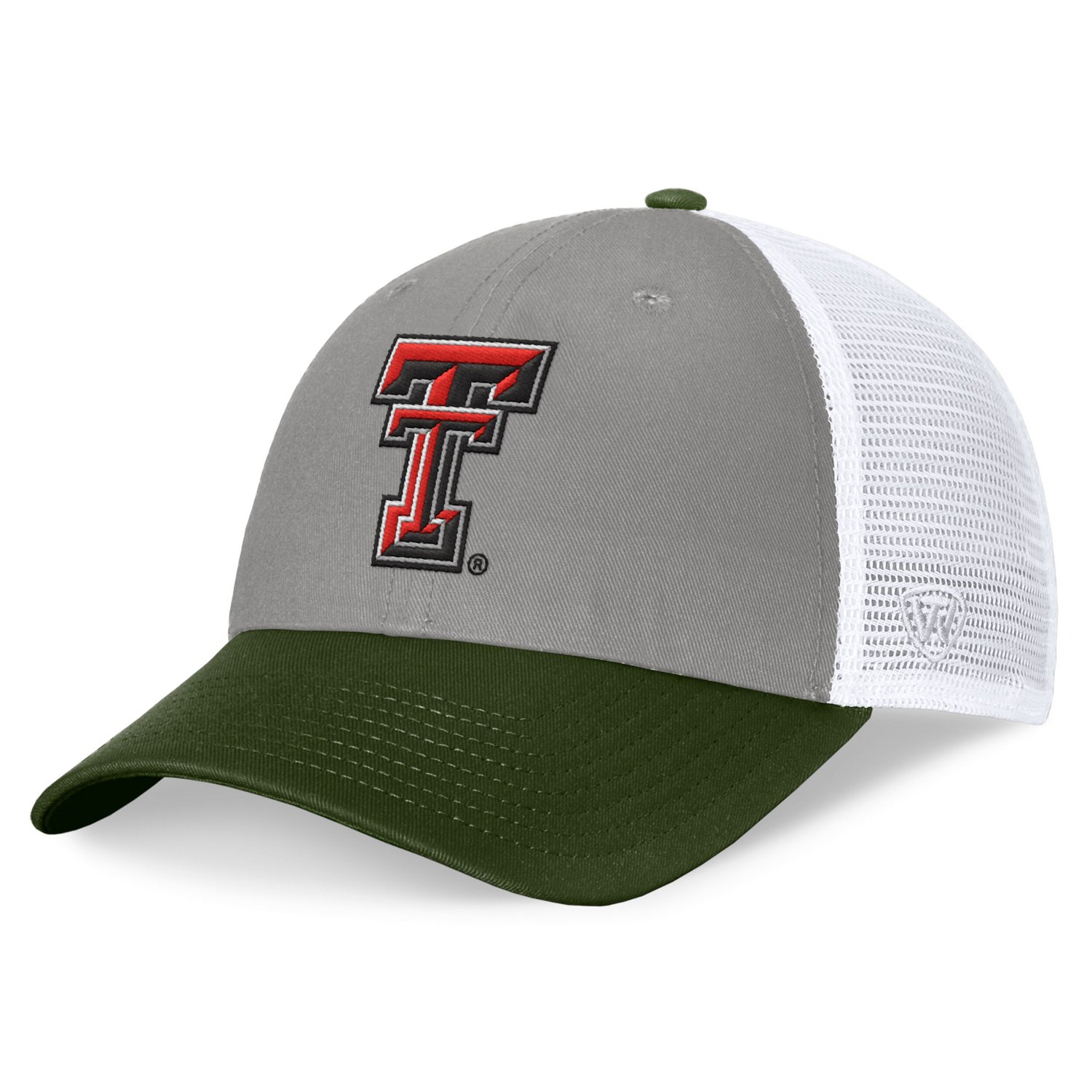Top of the World / Texas Tech Red Raiders OHT Military Appreciation Badge Trucker Adjustable Hat                                 - view number 1