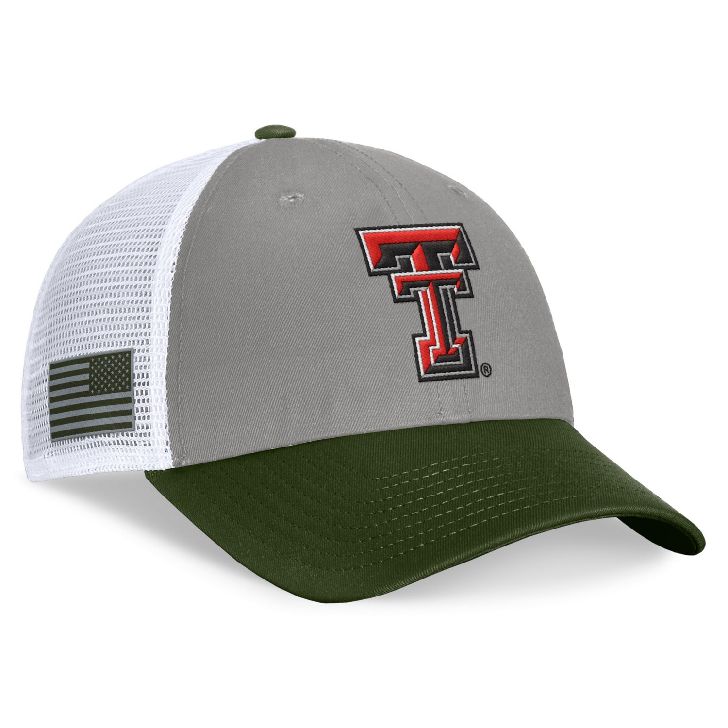 Top of the World / Texas Tech Red Raiders OHT Military Appreciation Badge Trucker Adjustable Hat                                 - view number 3
