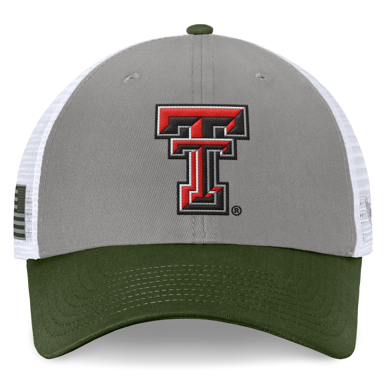 Top of the World / Texas Tech Red Raiders OHT Military Appreciation Badge Trucker Adjustable Hat                                 - view number 2