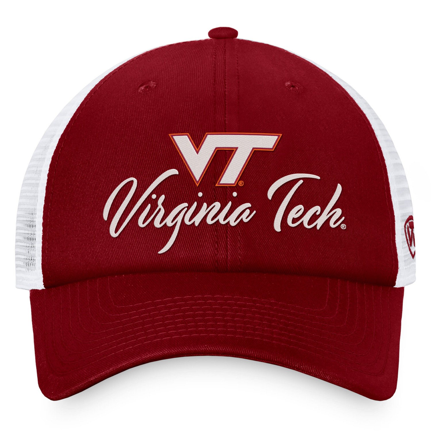 Top of the World / Virginia Tech Hokies Charm Trucker Adjustable Hat