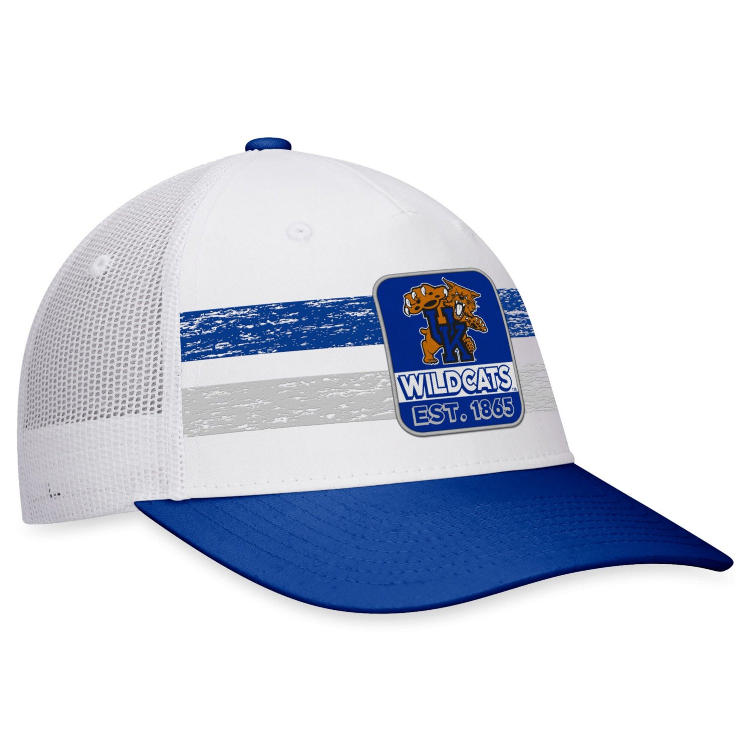Top of the World /Royal Kentucky Wildcats Retro Fade Snapback Hat