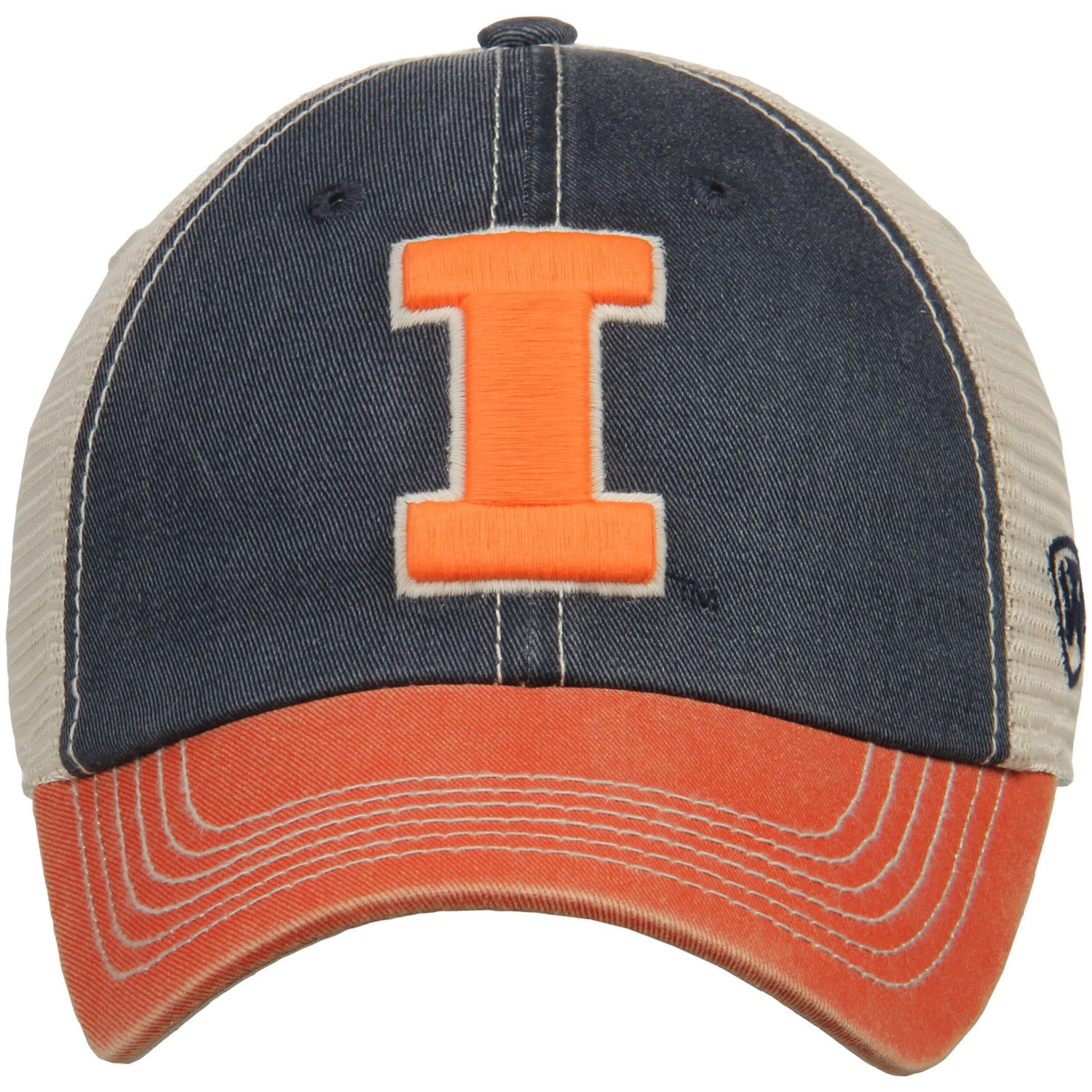 Top of the World /Tan Illinois Fighting Illini Offroad Trucker Hat                                                               - view number 2