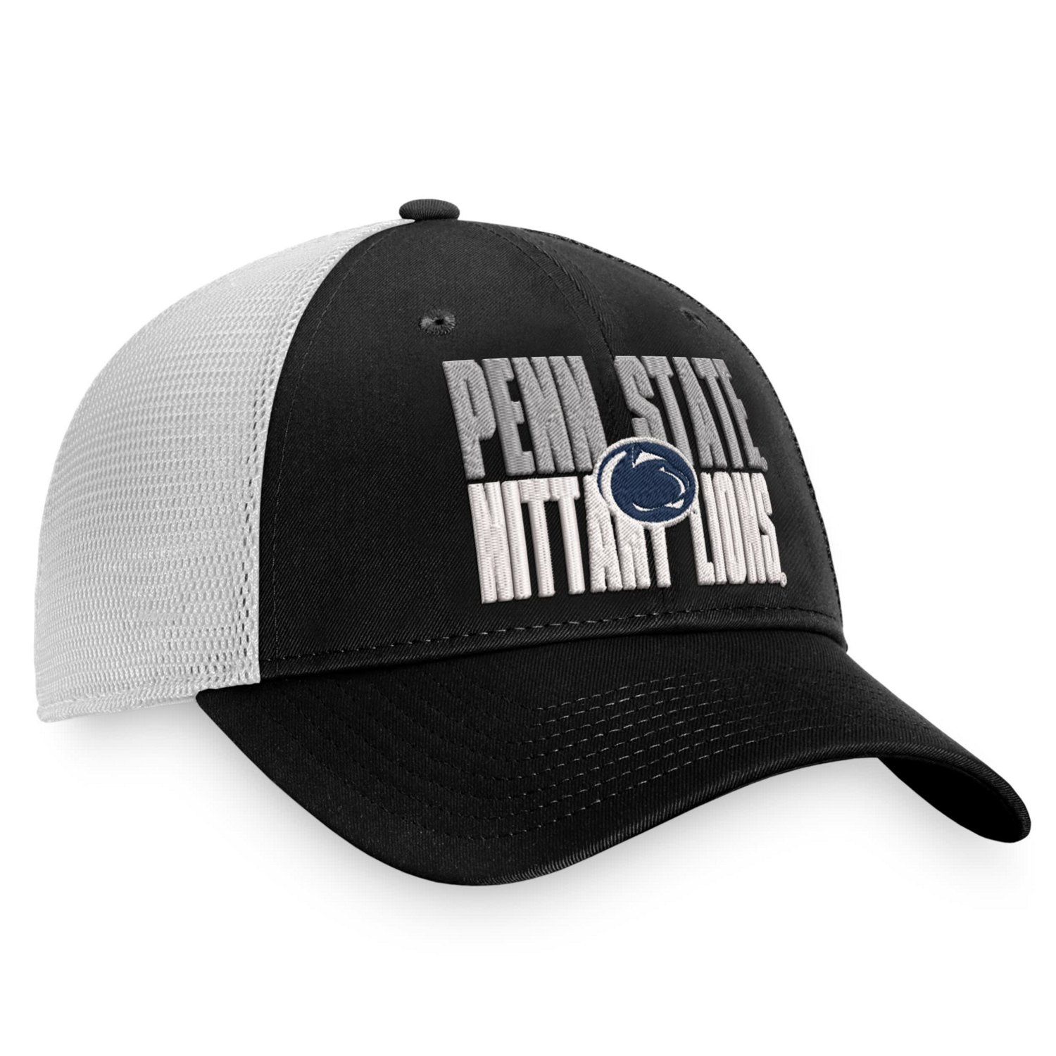 Top of the World /White Penn State Nittany Lions Stockpile Trucker Snapback Hat                                                  - view number 3