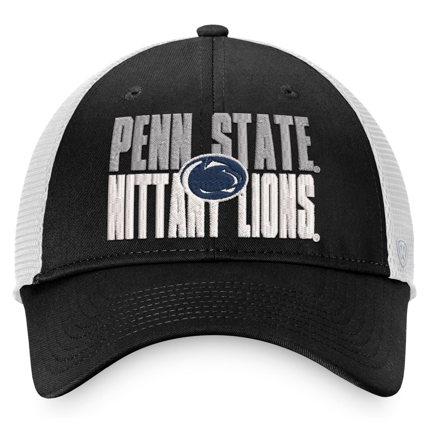 Top of the World /White Penn State Nittany Lions Stockpile Trucker Snapback Hat