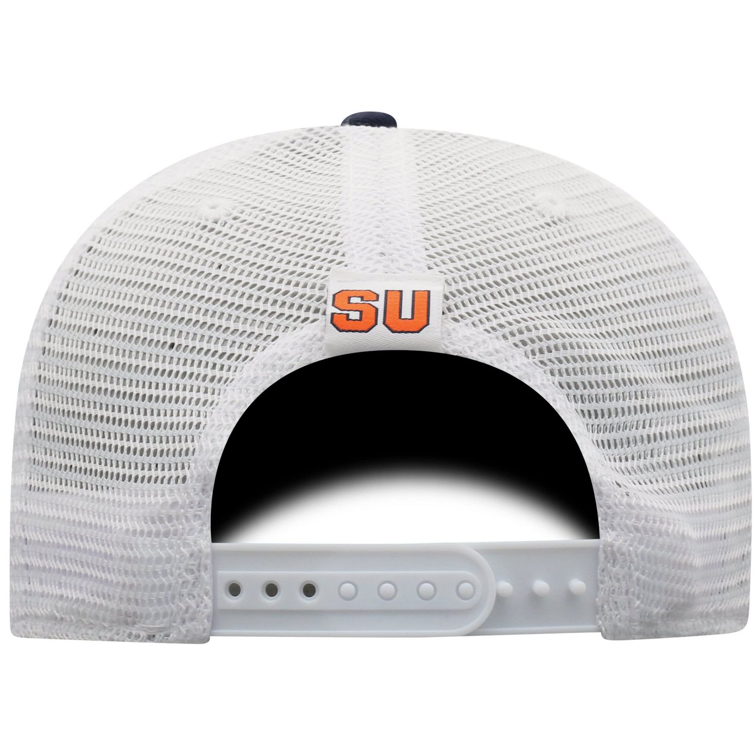 Top of the World /White Syracuse Orange Trucker Snapback Hat                                                                     - view number 2