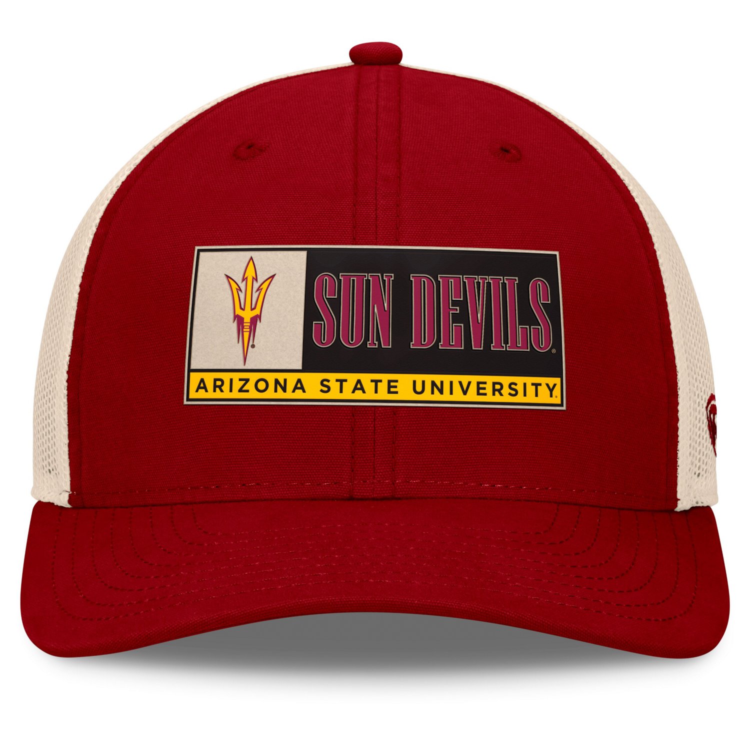 Top of the World Arizona State Sun Devils Bennett Trucker Adjustable Hat - view number 2