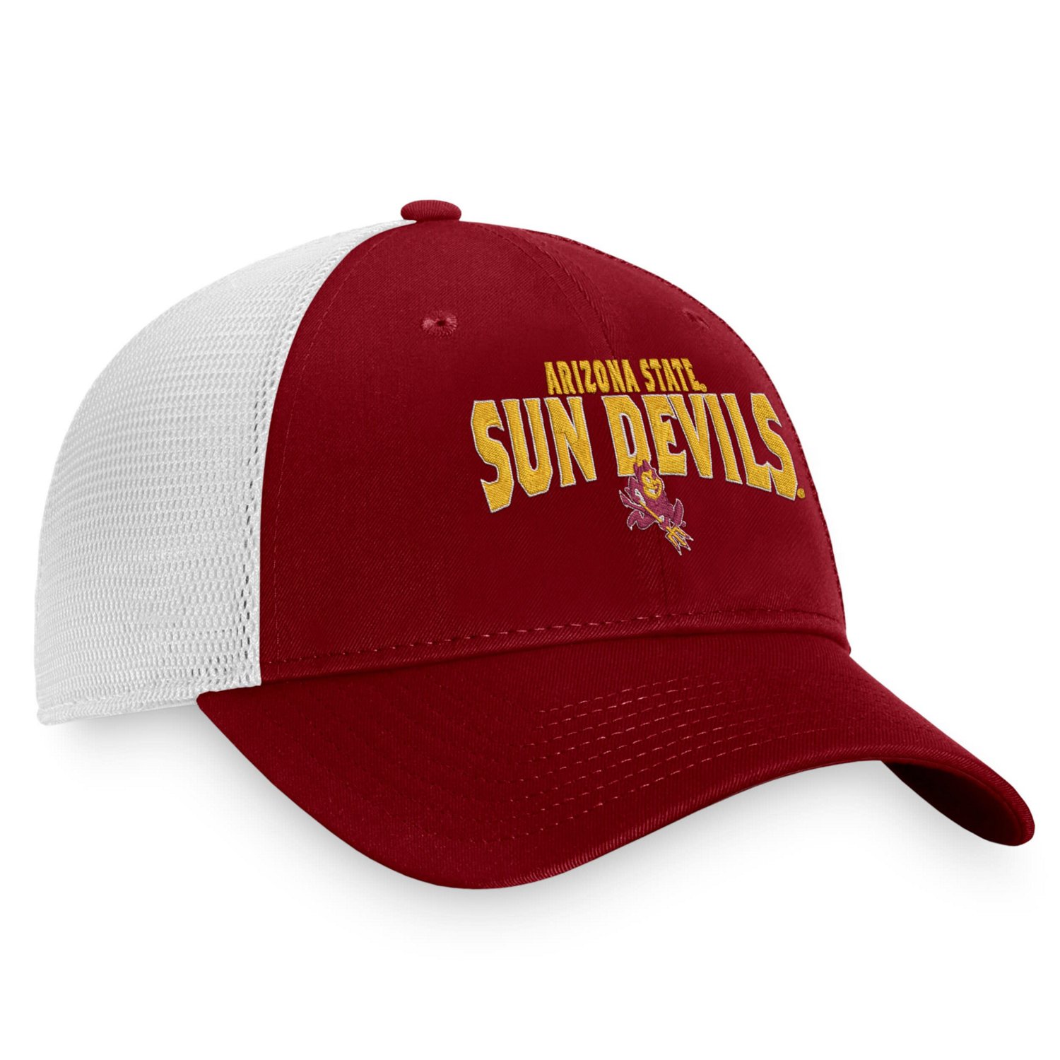 Top of the World Arizona State Sun Devils Breakout Trucker Snapback Hat - view number 3