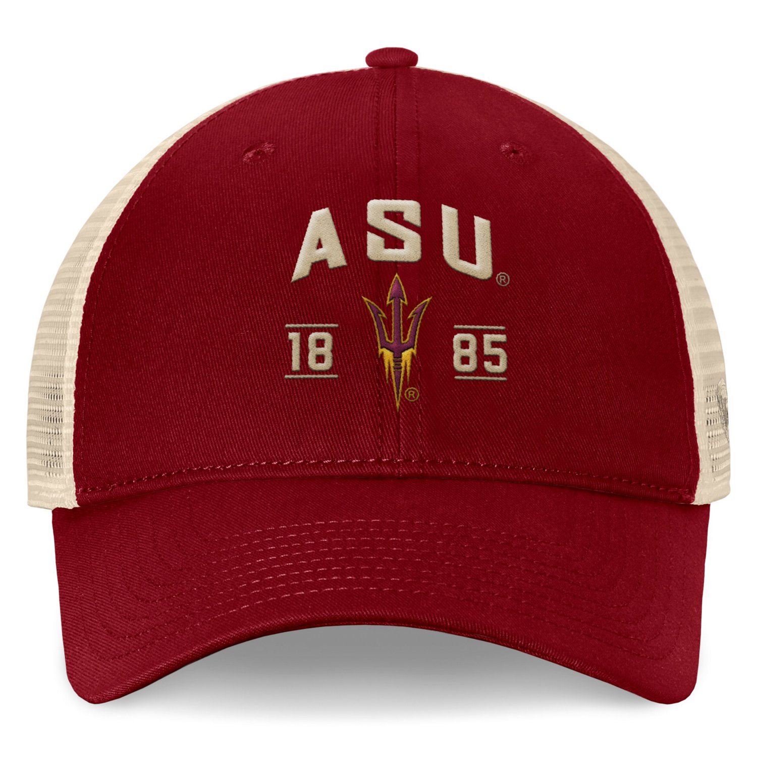 Top of the World Arizona State Sun Devils Heritage Waylon Trucker Adjustable Hat - view number 2
