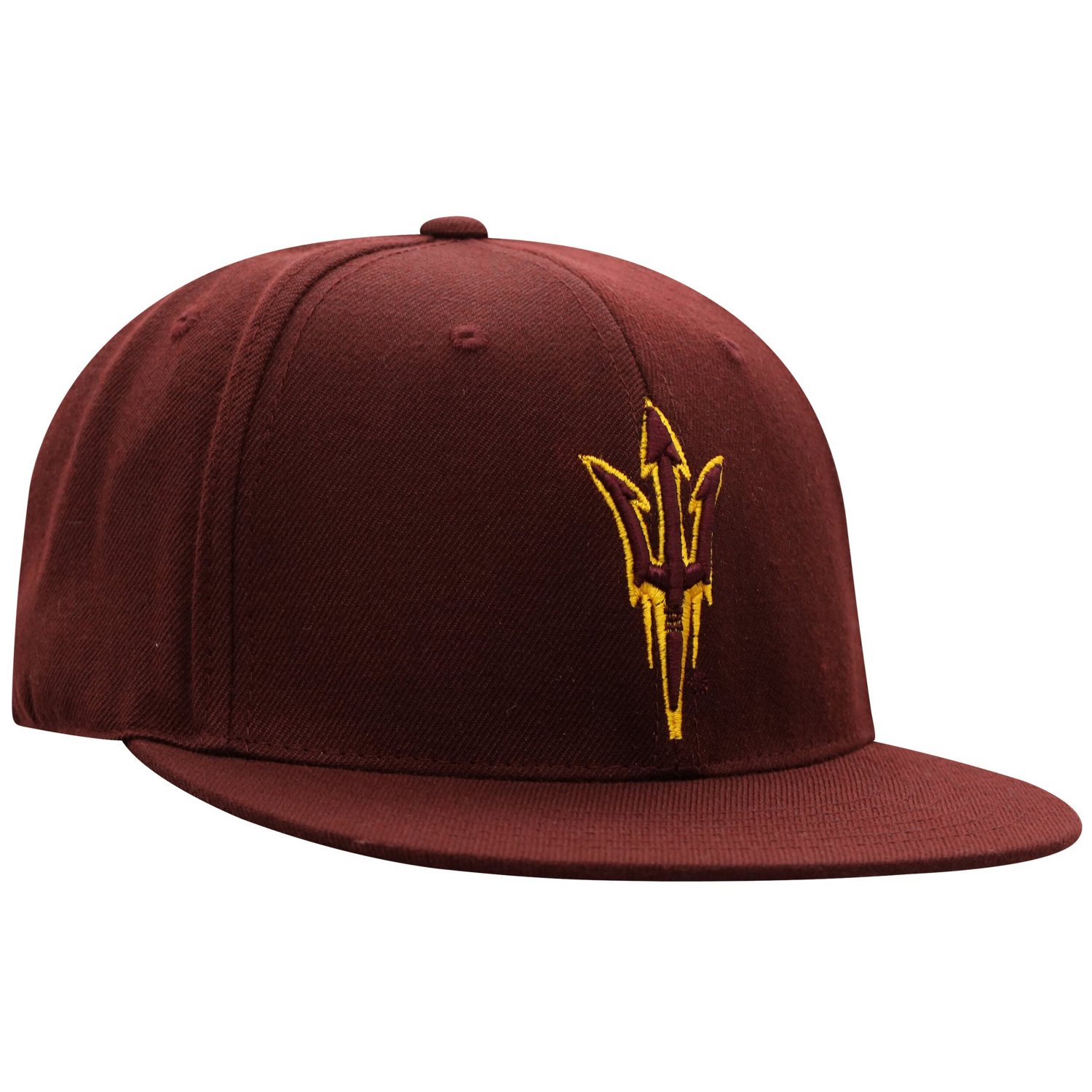 Top of the World Arizona State Sun Devils Team Color Fitted Hat - view number 2