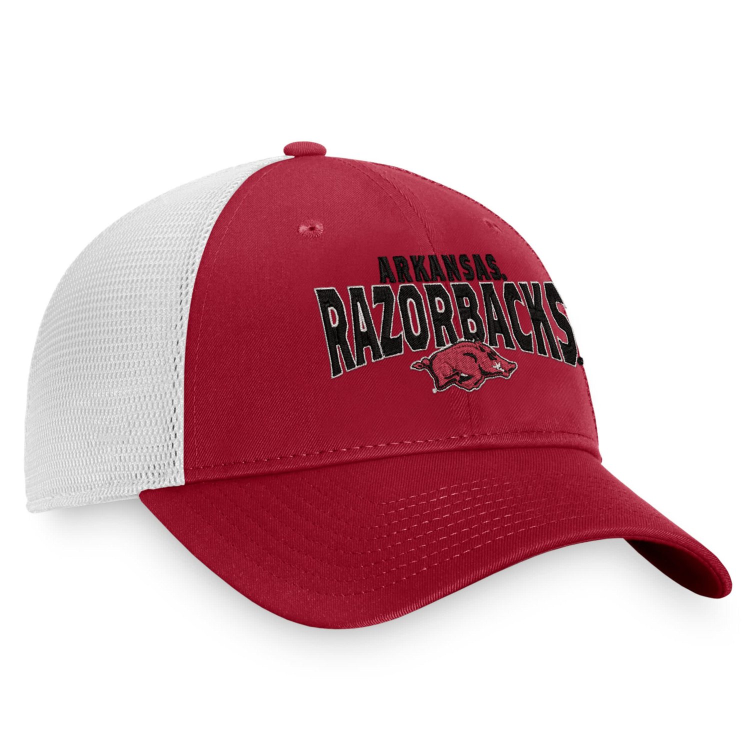 Top of the World Arkansas Razorbacks Breakout Trucker Snapback Hat - view number 3