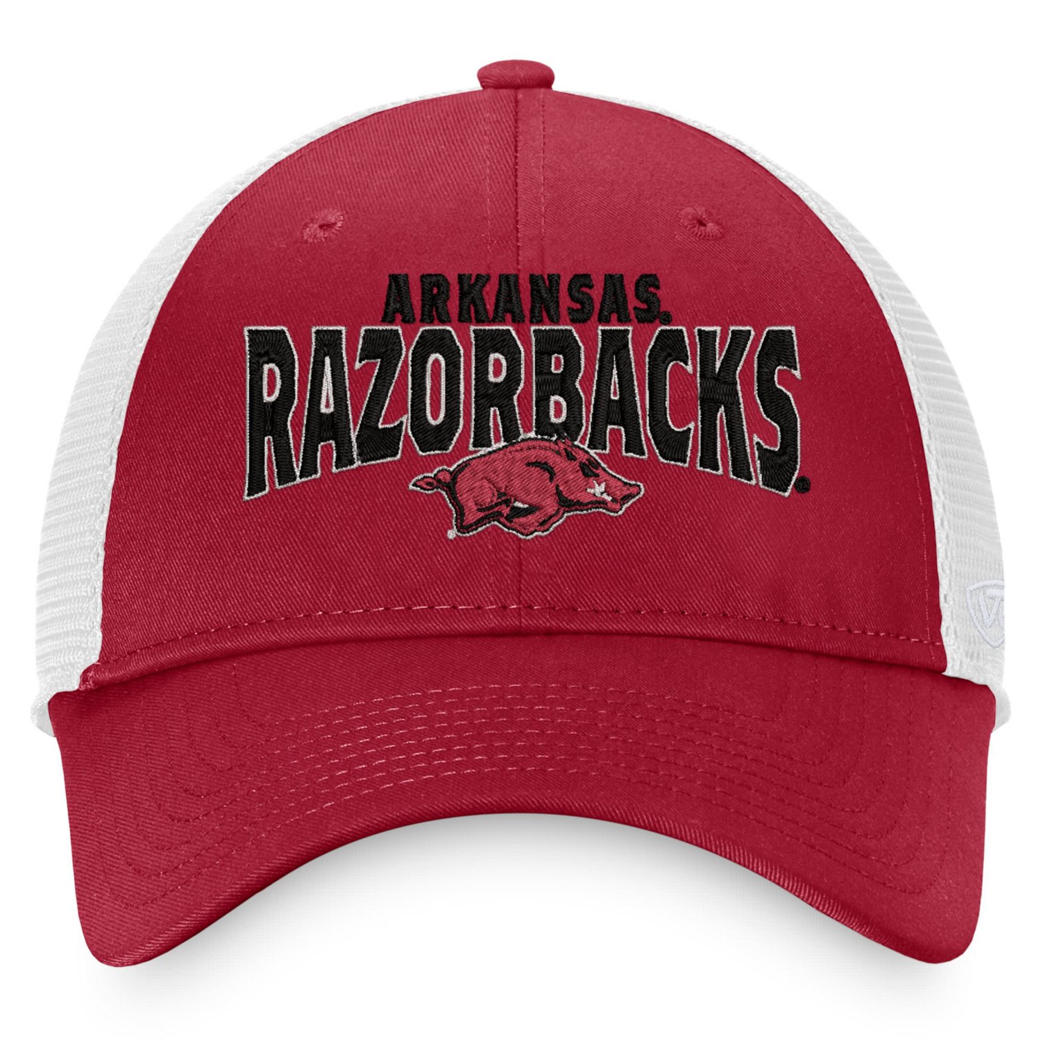 Top of the World Arkansas Razorbacks Breakout Trucker Snapback Hat - view number 2