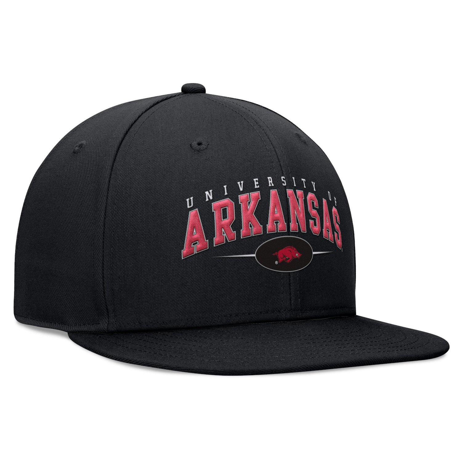 Top of the World Arkansas Razorbacks Bullpen Snapback Hat - view number 3