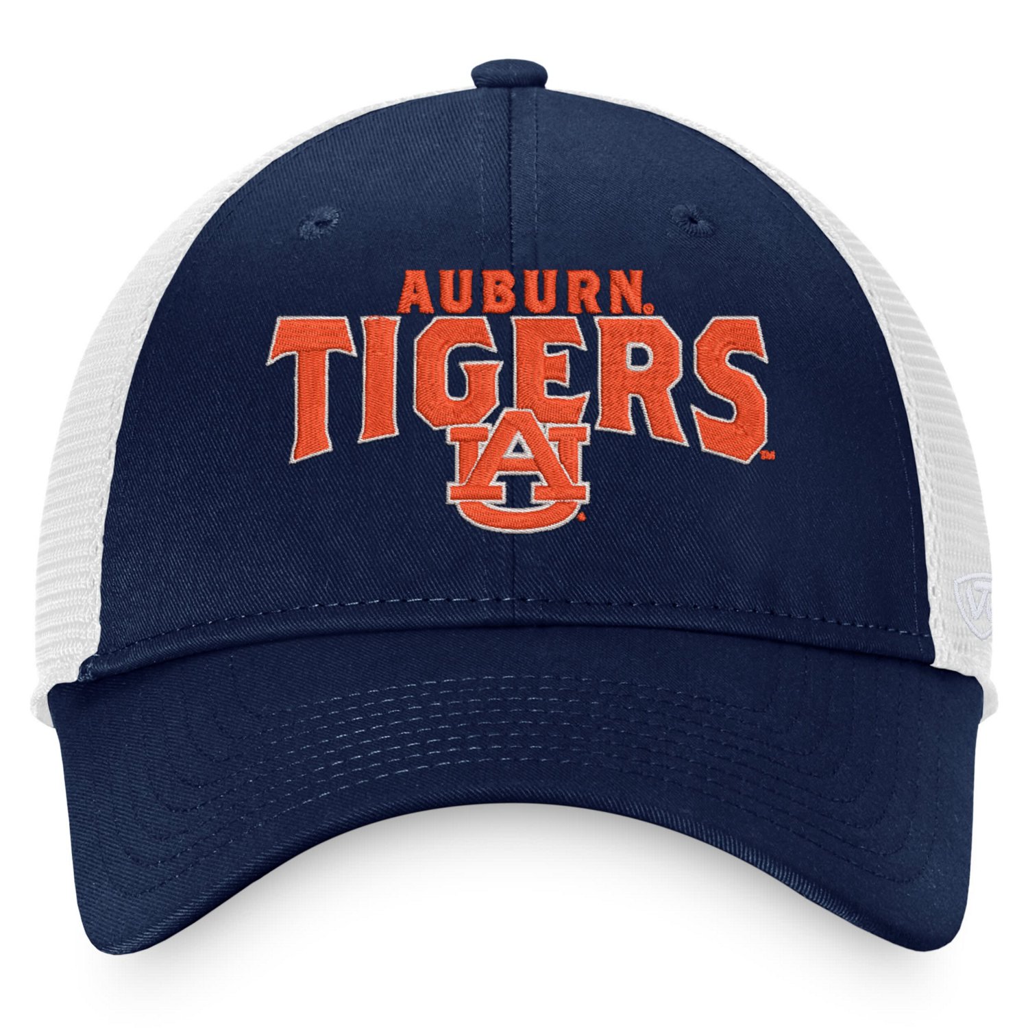Top of the World Auburn Tigers Breakout Trucker Snapback Hat - view number 2