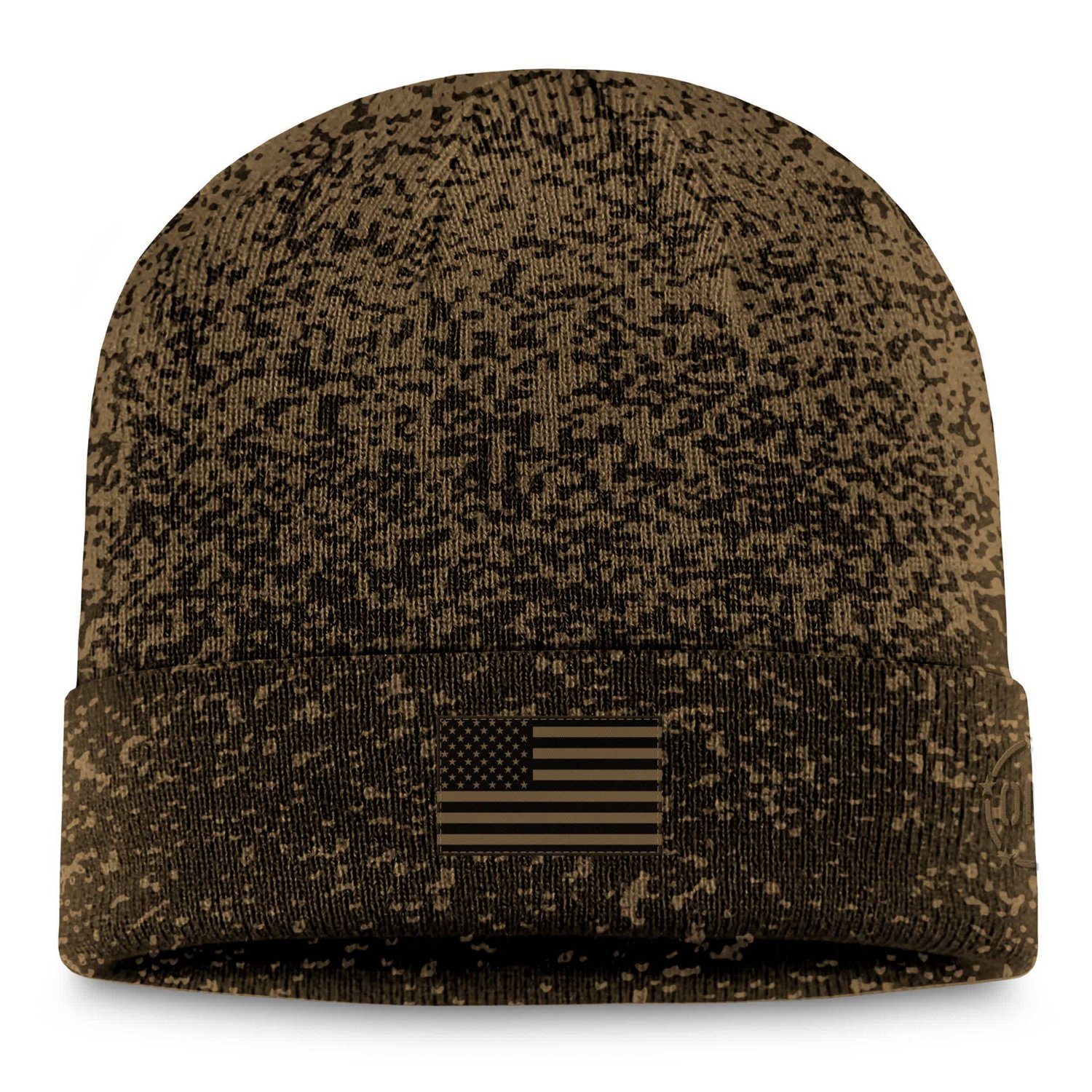 Top of the World Black Texas AM Aggies Cuffed Knit Two-Tone Hat