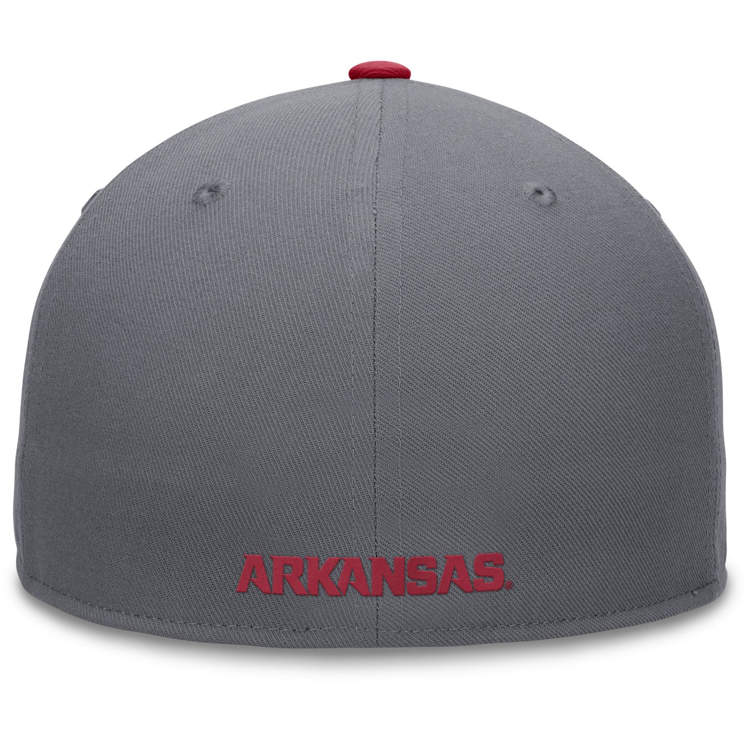 Top of the World /Cardinal Arkansas Razorbacks Rally Two-Tone Fitted Hat - view number 4