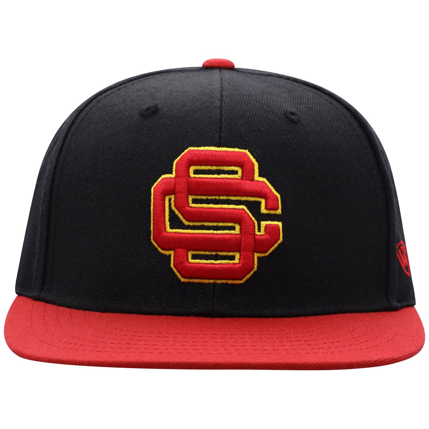 Top of the World Cardinal USC Trojans Team Color Two-Tone Fitted Hat - view number 2