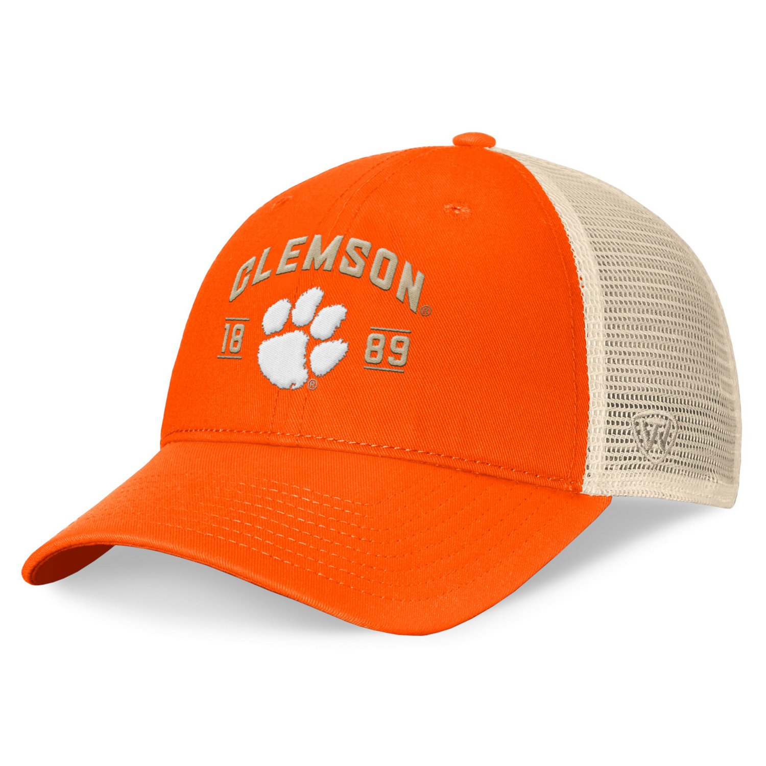 Top of the World Clemson Tigers Heritage Waylon Trucker Adjustable Hat                                                           - view number 1