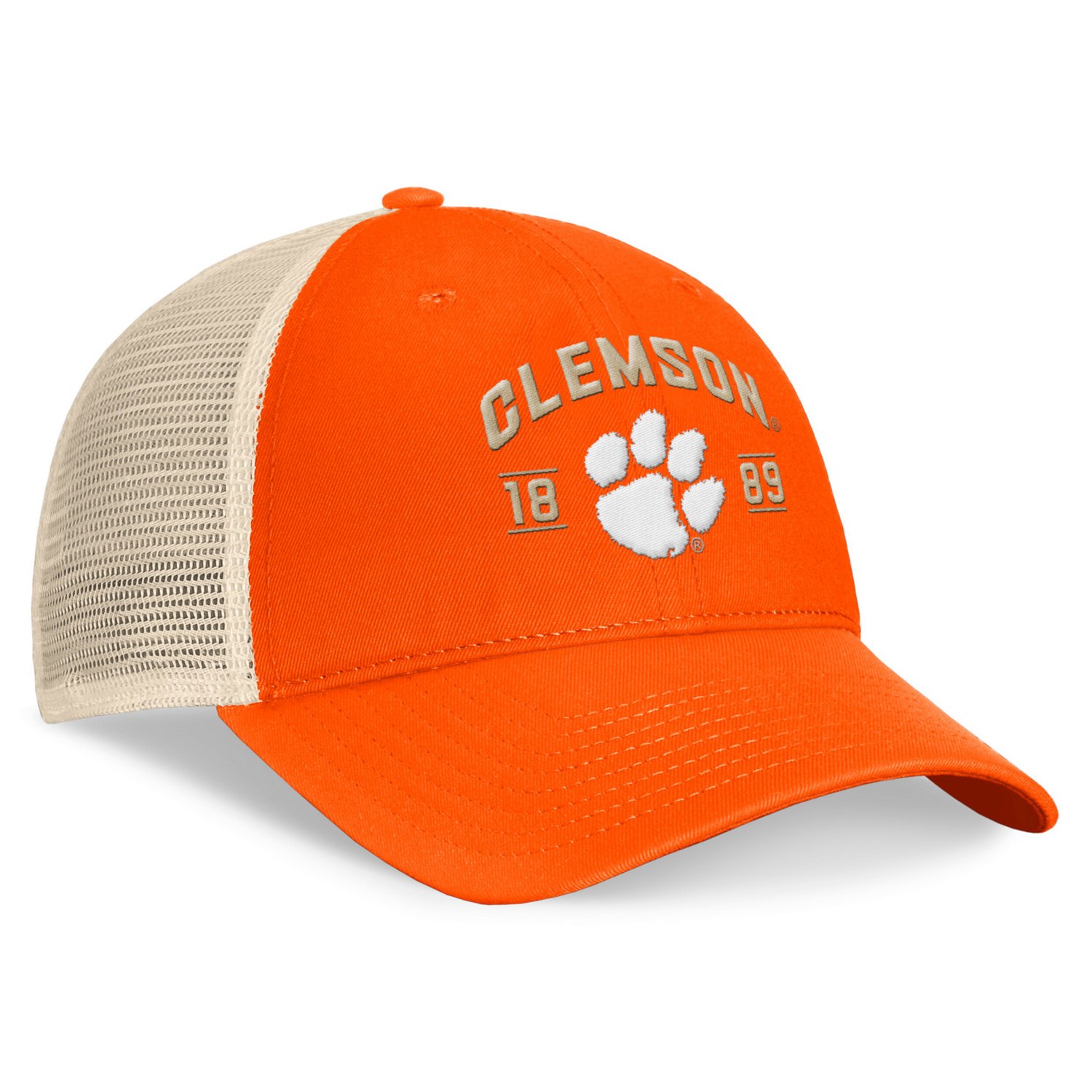 Top of the World Clemson Tigers Heritage Waylon Trucker Adjustable Hat                                                           - view number 3