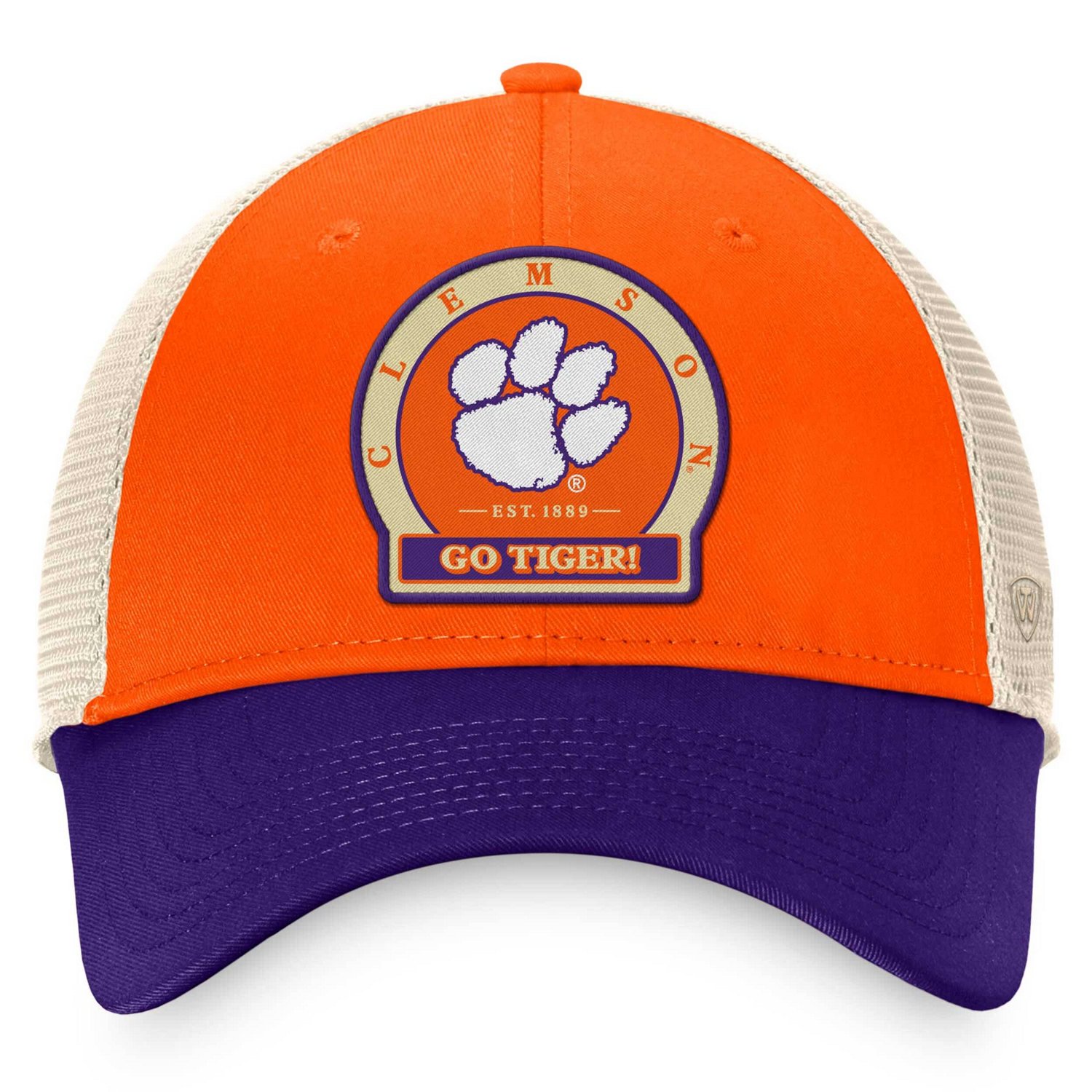 Top of the World Clemson Tigers Refined Trucker Adjustable Hat