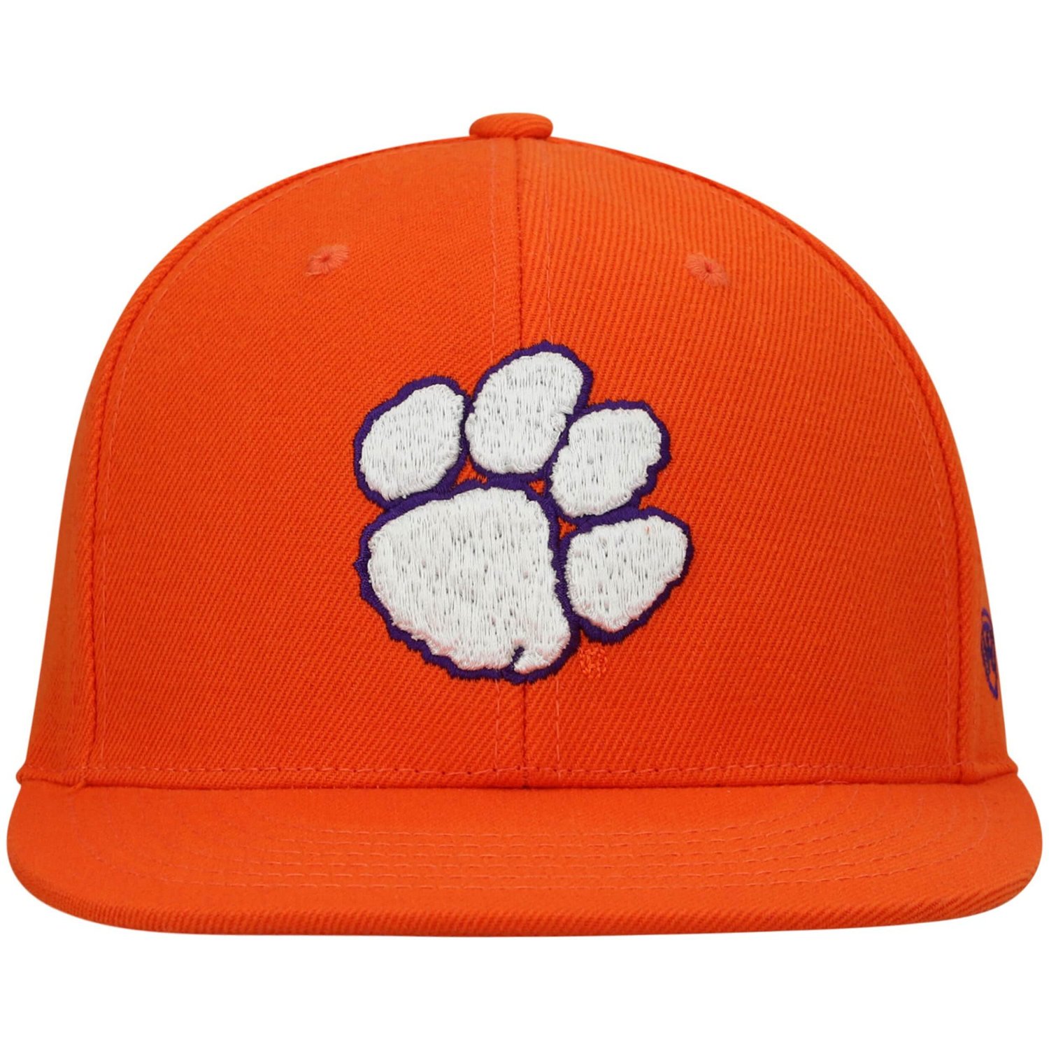 Top of the World Clemson Tigers Team Color Fitted Hat - view number 2