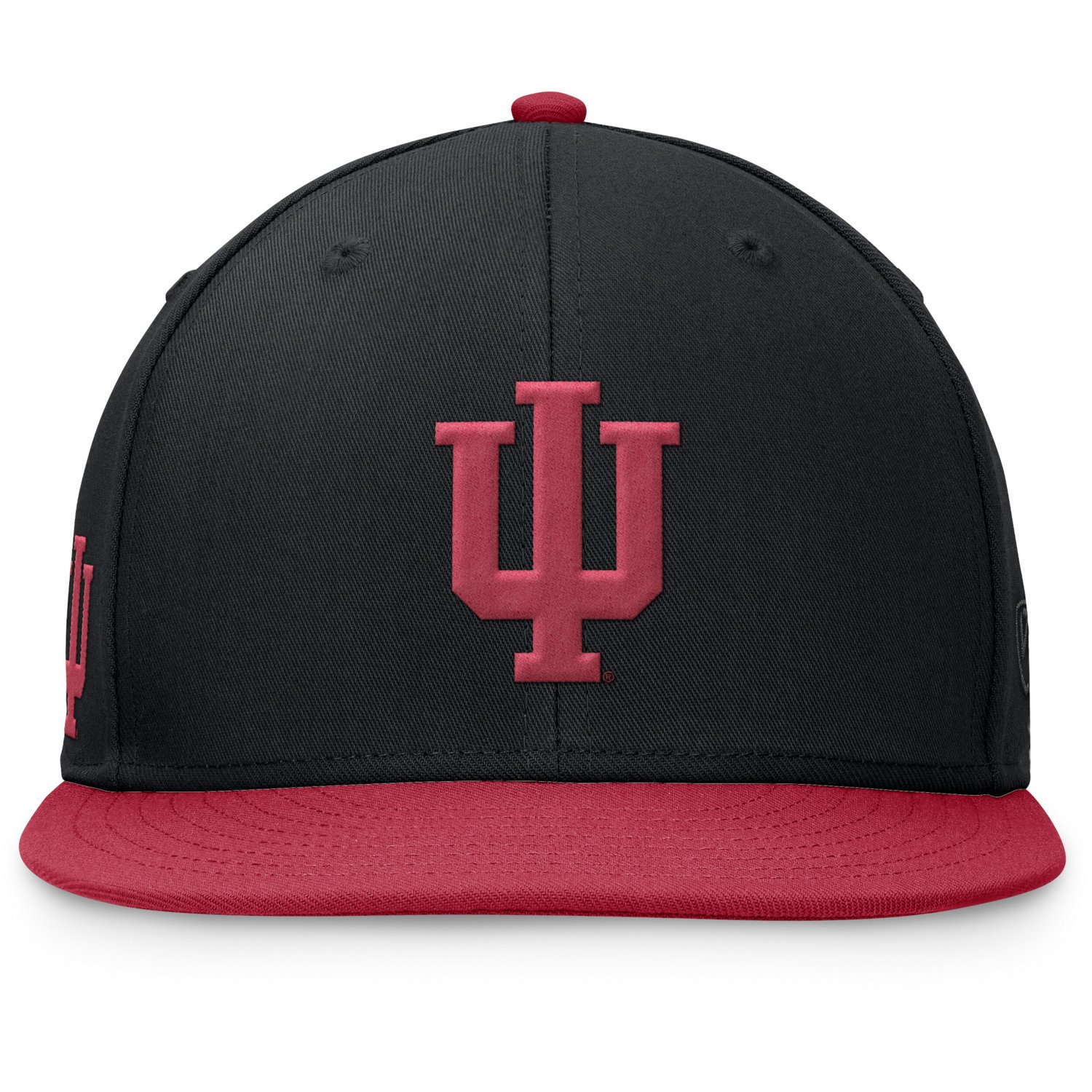 Top of the World Crimson Indiana Hoosiers Rally Two-Tone Fitted Hat - view number 2