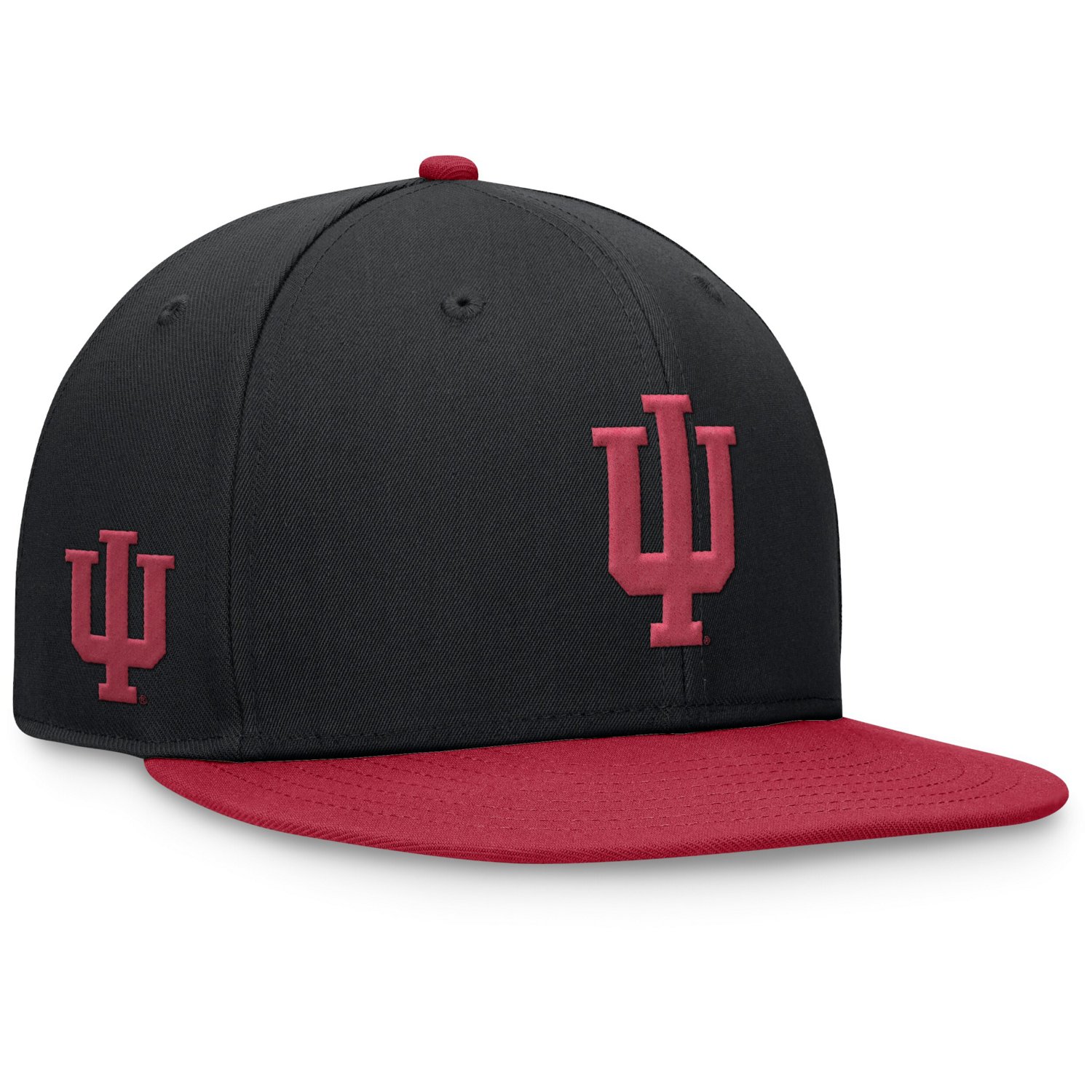 Top of the World Crimson Indiana Hoosiers Rally Two-Tone Fitted Hat