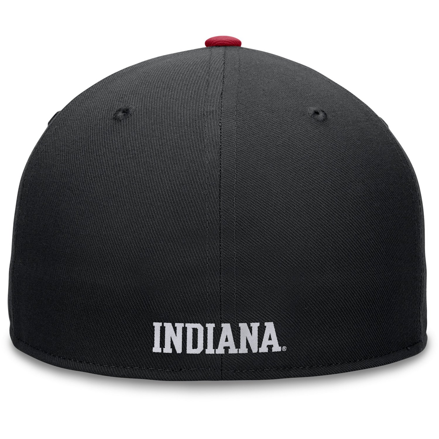 Top of the World Crimson Indiana Hoosiers Rally Two-Tone Fitted Hat - view number 4