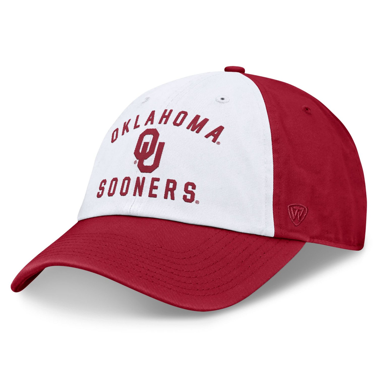 Top of the World /Crimson Oklahoma Sooners Heritage Weston Adjustable Hat