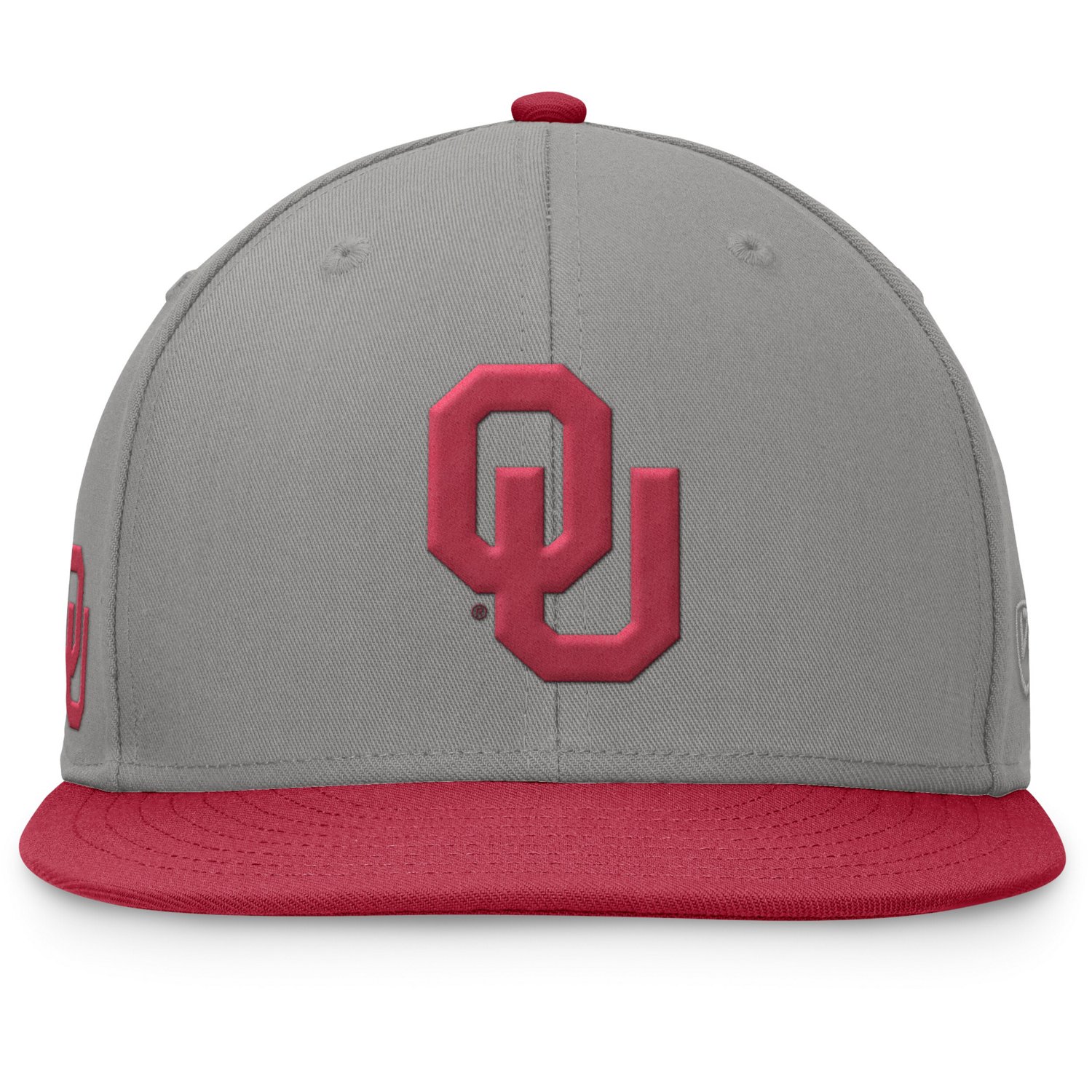 Top of the World /Crimson Oklahoma Sooners Rally Two-Tone Fitted Hat                                                             - view number 2