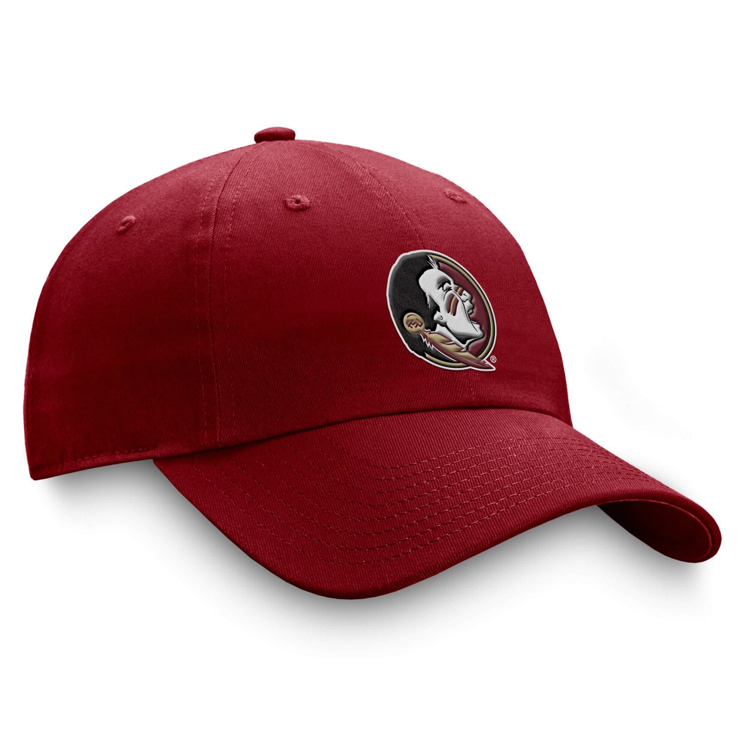 Top of the World Florida State Seminoles Staple Logo Adjustable Hat - view number 3