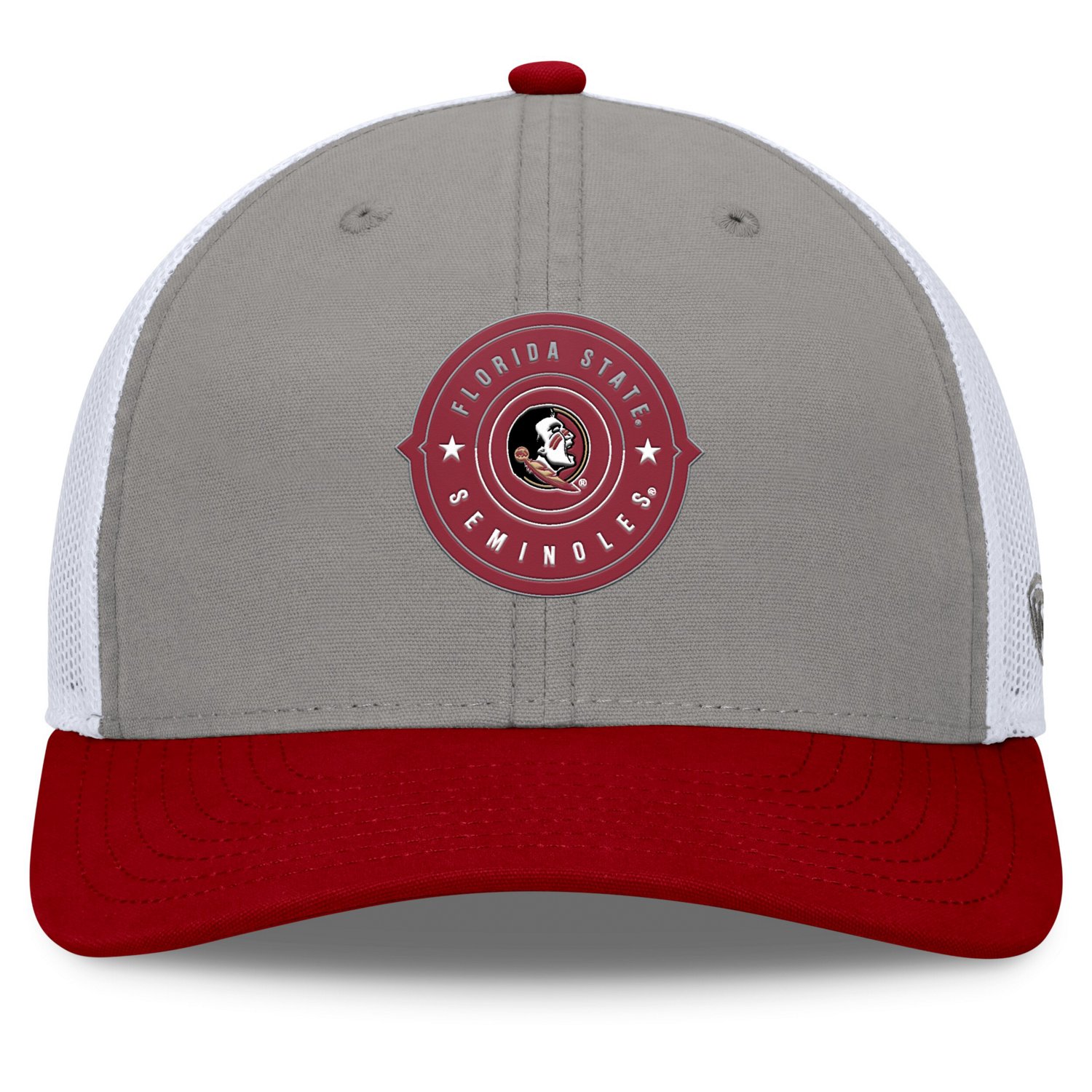 Top of the World /Garnet Florida State Seminoles Rob Trucker Adjustable Hat - view number 2