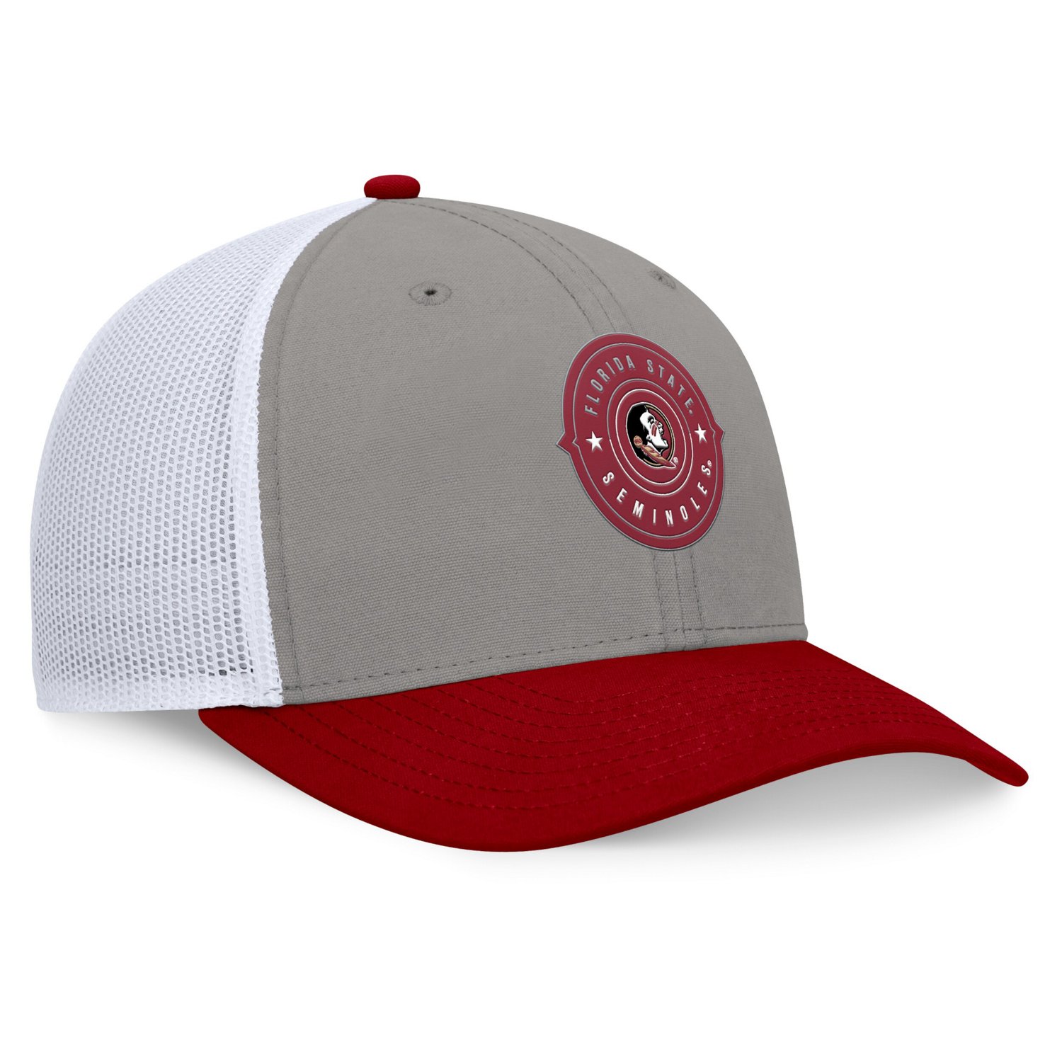 Top of the World /Garnet Florida State Seminoles Rob Trucker Adjustable Hat - view number 3