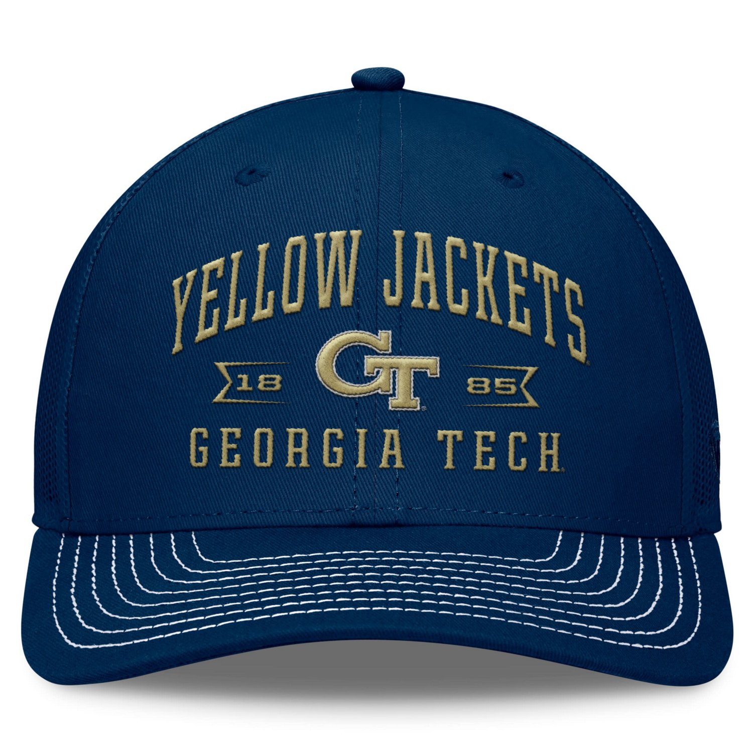 Top of the World Georgia Tech Yellow Jackets Carson Trucker Adjustable Hat                                                       - view number 2