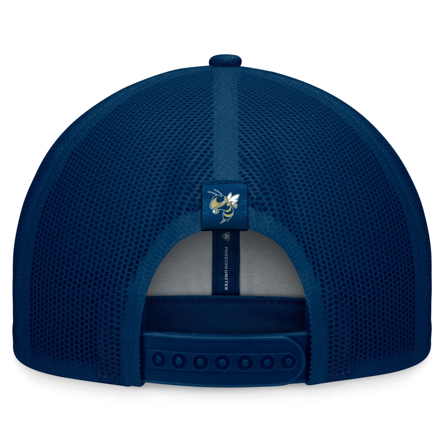Top of the World Georgia Tech Yellow Jackets Carson Trucker Adjustable Hat                                                       - view number 4