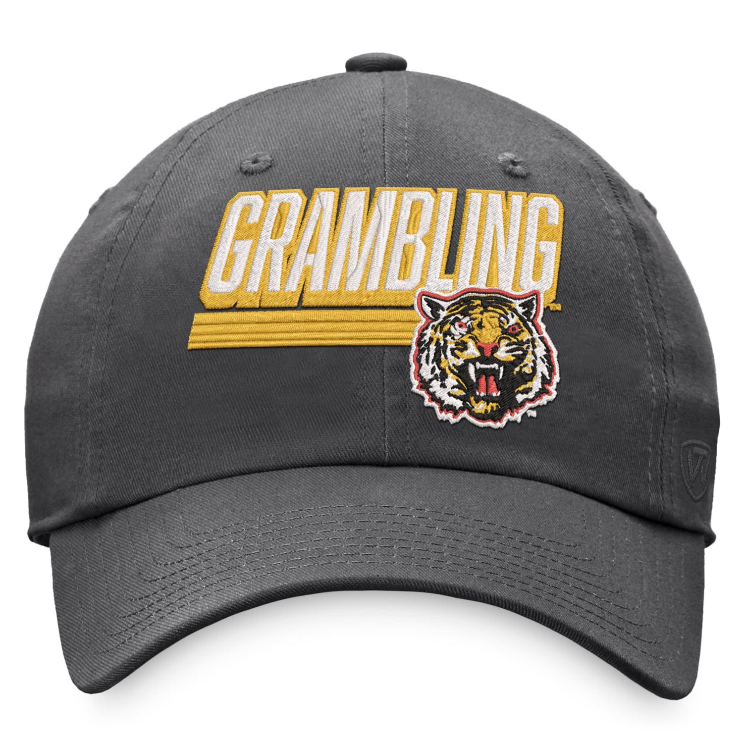 Top of the World Grambling Tigers Slice Adjustable Hat                                                                           - view number 2