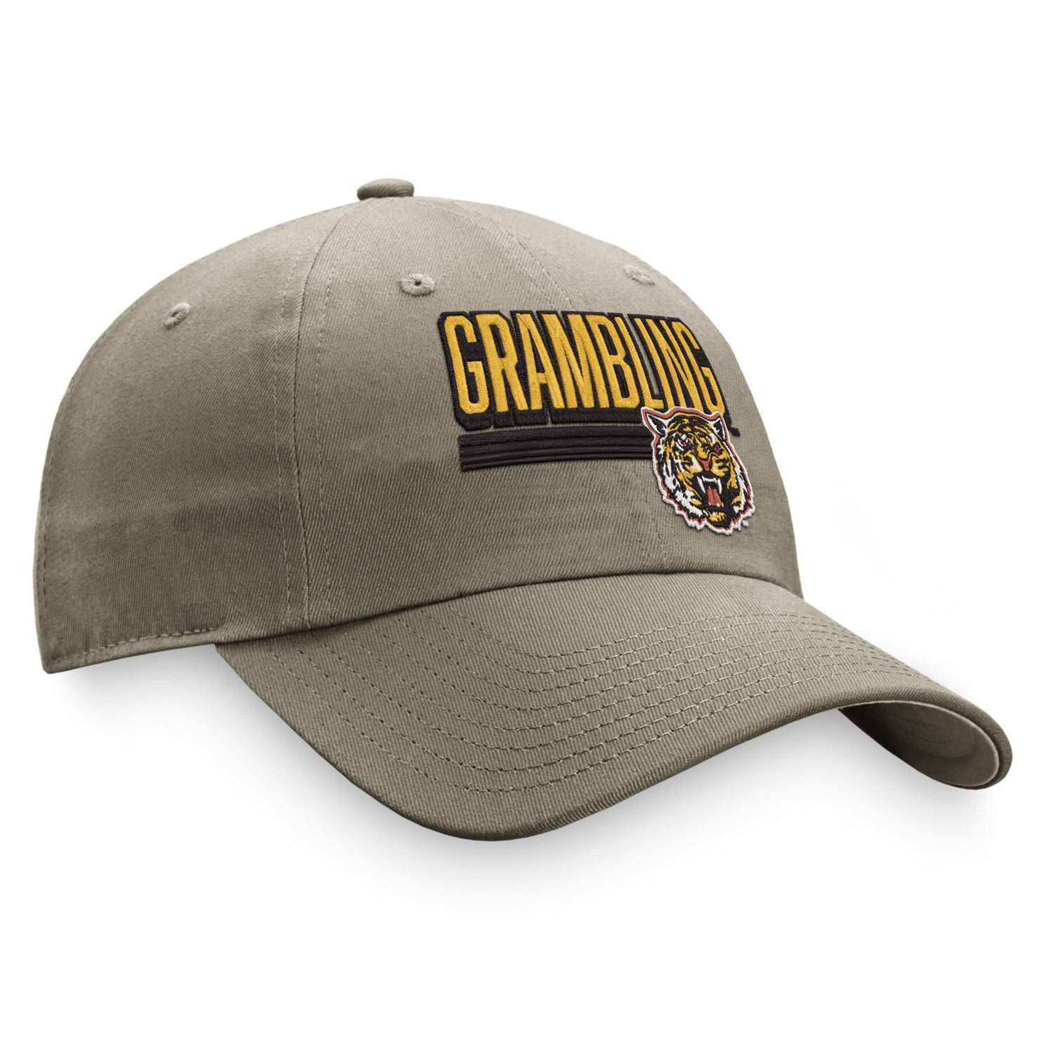 Top of the World Grambling Tigers Slice Adjustable Hat                                                                           - view number 3