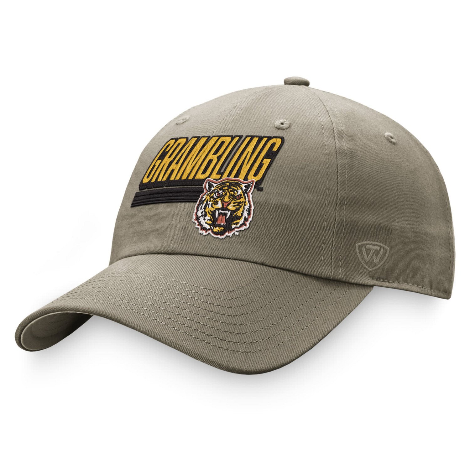 Top of the World Grambling Tigers Slice Adjustable Hat                                                                           - view number 1