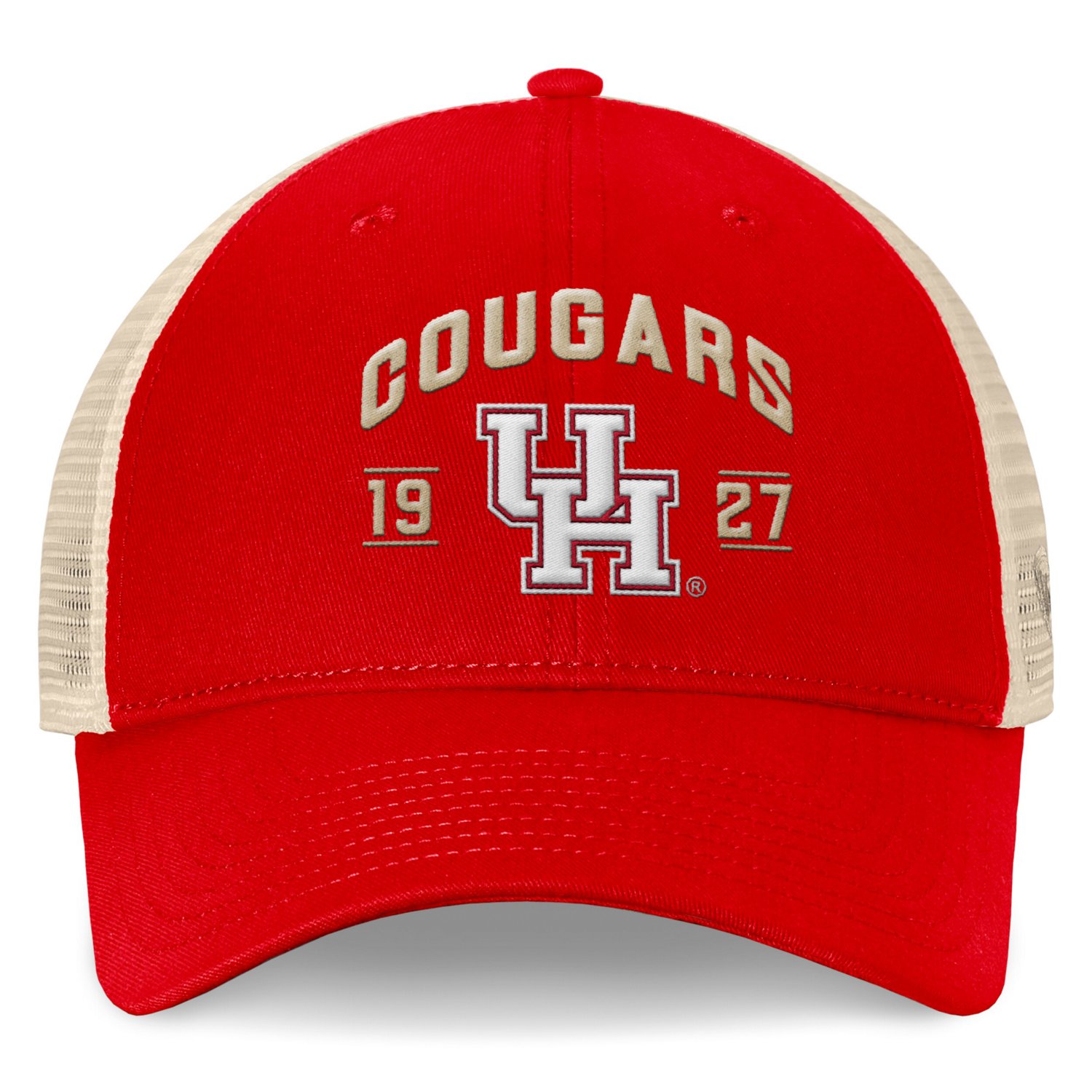 Top of the World Houston Cougars Heritage Waylon Trucker Adjustable Hat - view number 2