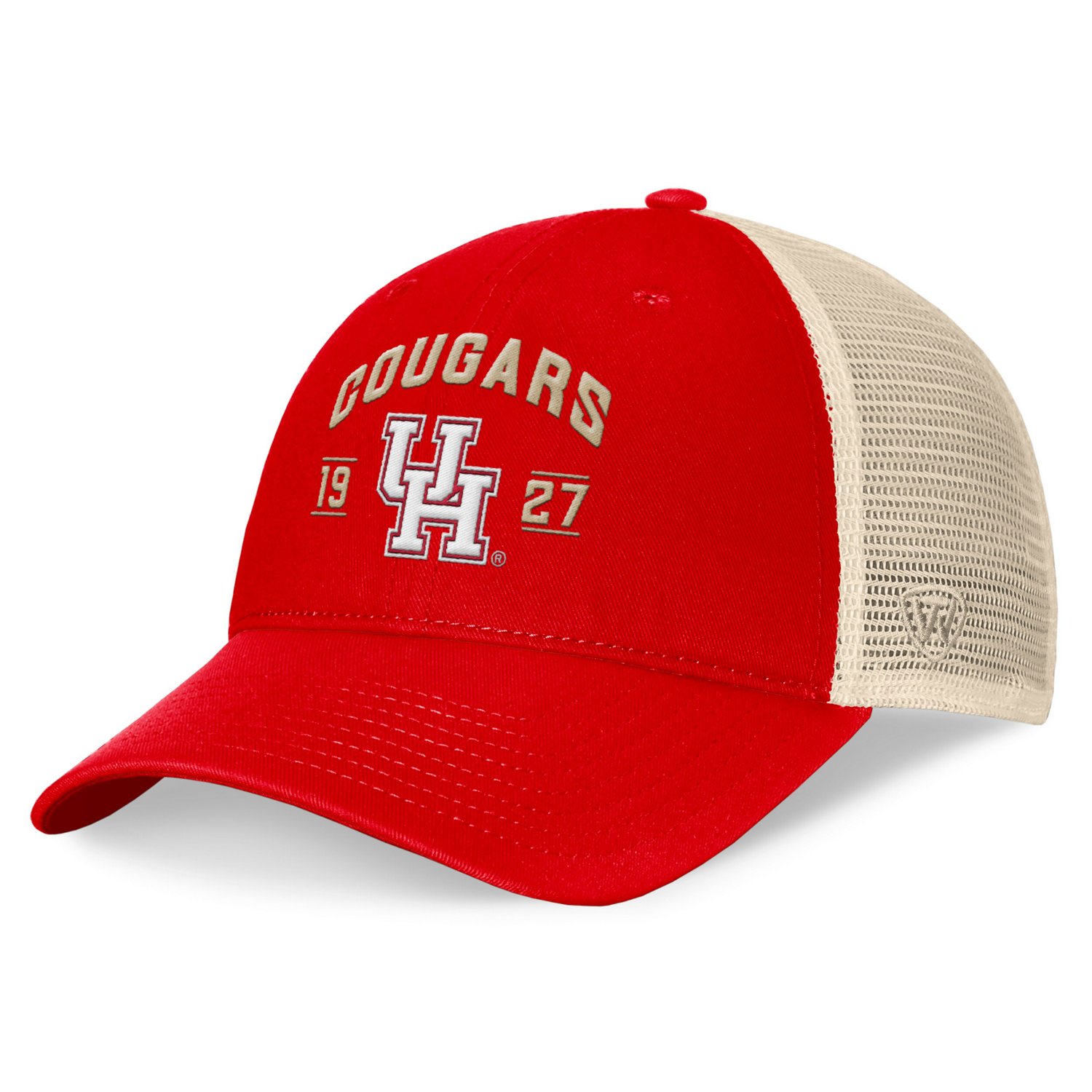 Top of the World Houston Cougars Heritage Waylon Trucker Adjustable Hat