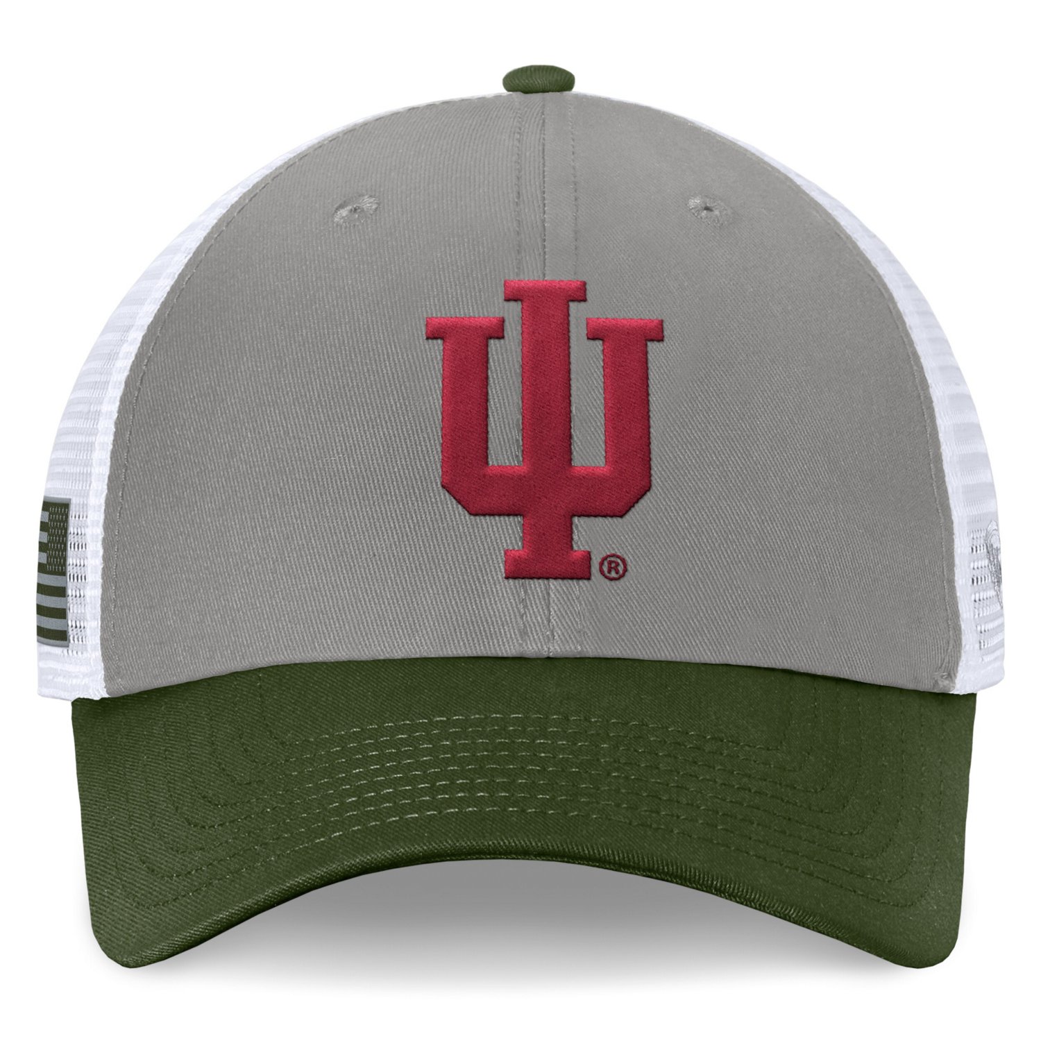 Top of the World Indiana Hoosiers OHT Military Appreciation Badge Trucker Adjustable Hat