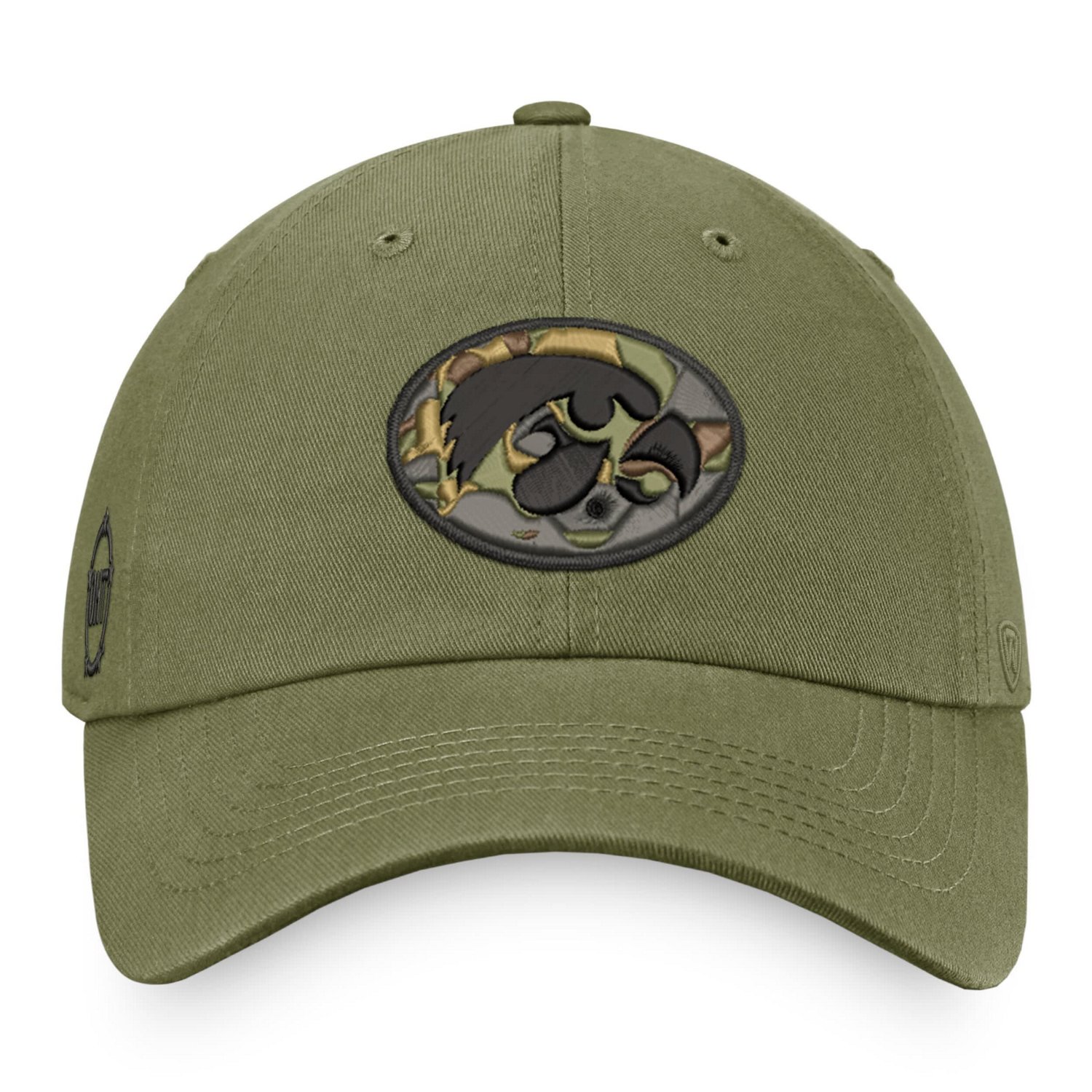 Top of the World Iowa Hawkeyes OHT Military Appreciation Unit Adjustable Hat - view number 2