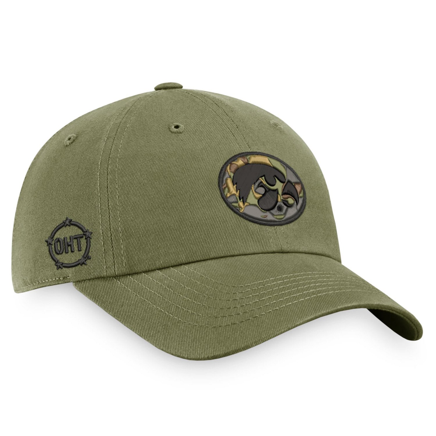 Top of the World Iowa Hawkeyes OHT Military Appreciation Unit Adjustable Hat - view number 3