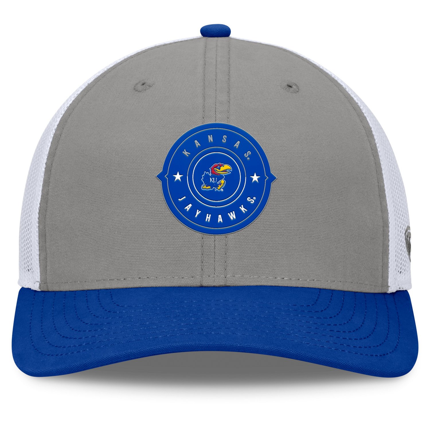 Top of the World Kansas Jayhawks Rob Trucker Adjustable Hat - view number 2