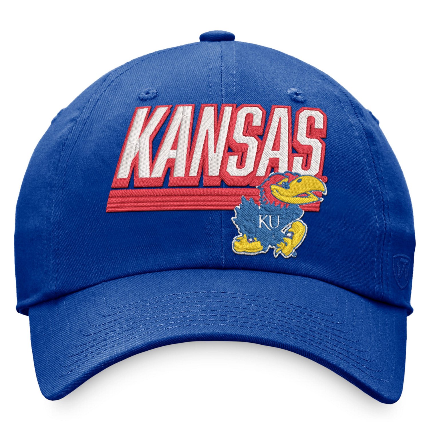 Top of the World Kansas Jayhawks Slice Adjustable Hat - view number 2