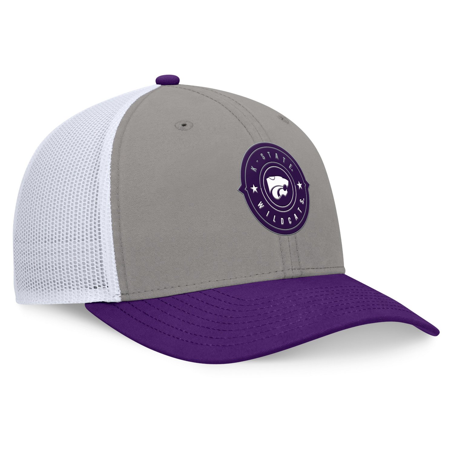Top of the World Kansas State Wildcats Rob Trucker Adjustable Hat - view number 3