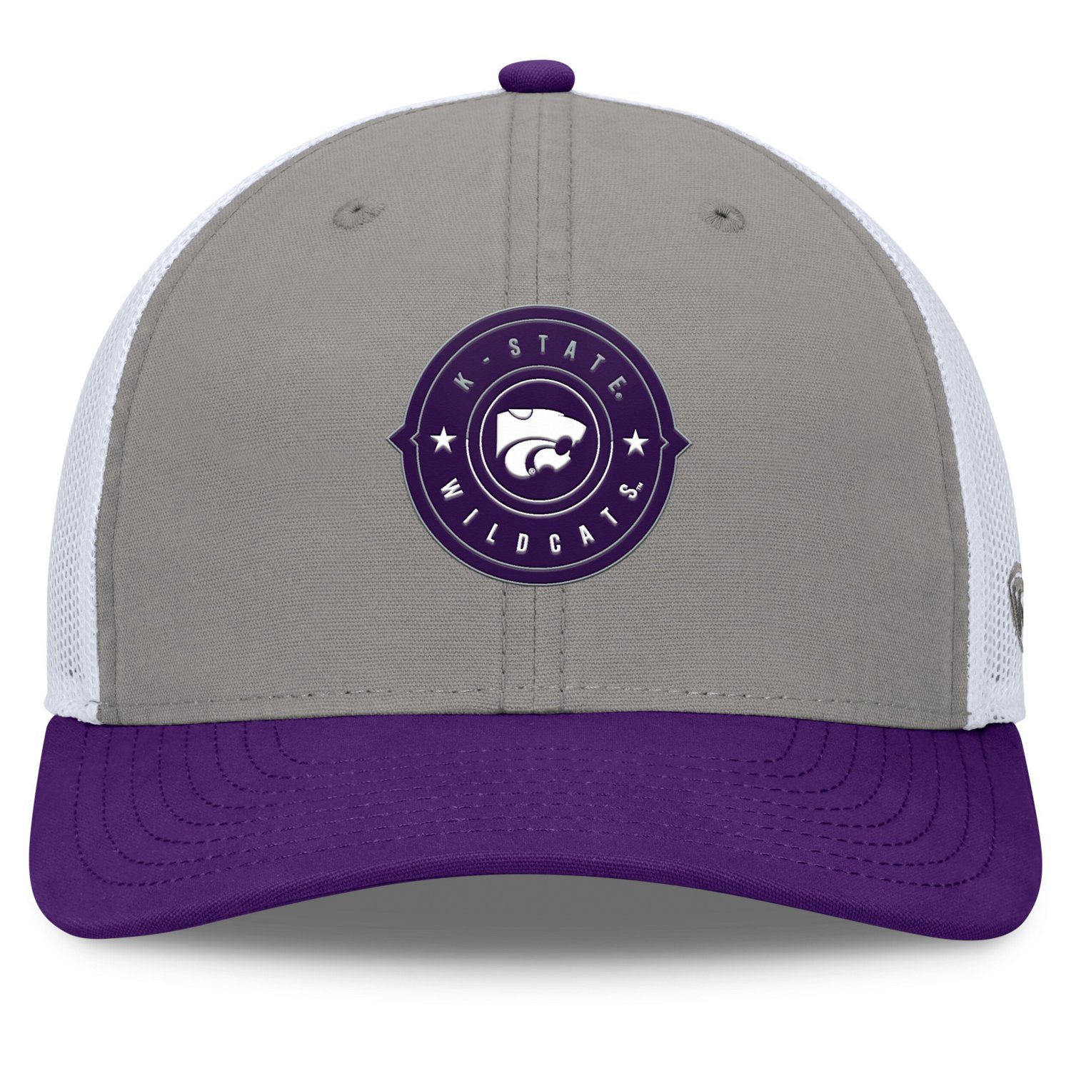 Top of the World Kansas State Wildcats Rob Trucker Adjustable Hat - view number 2