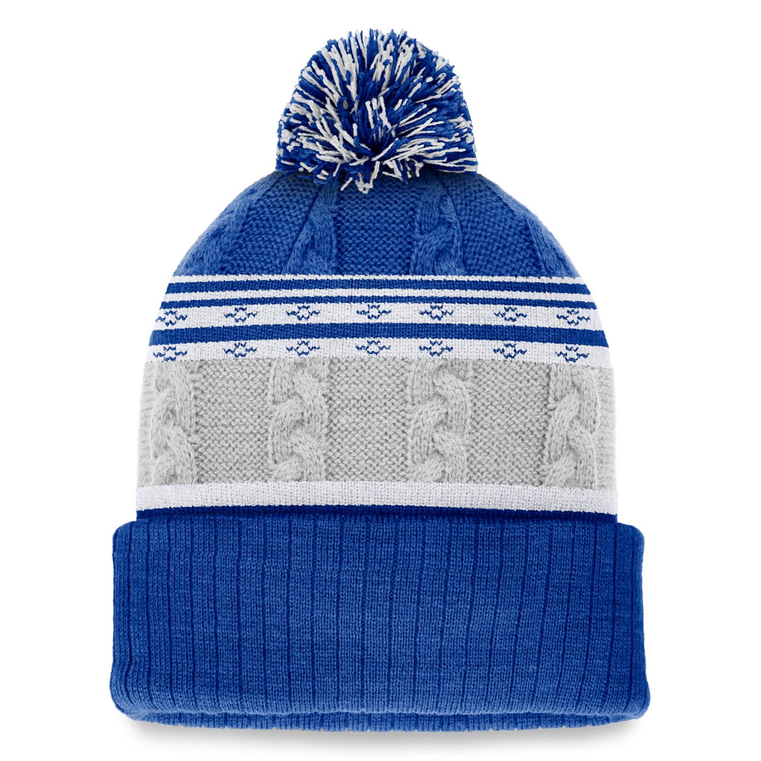 Top of the World Kentucky Wildcats Altitude Three-Tone Cuffed Knit Hat with Pom