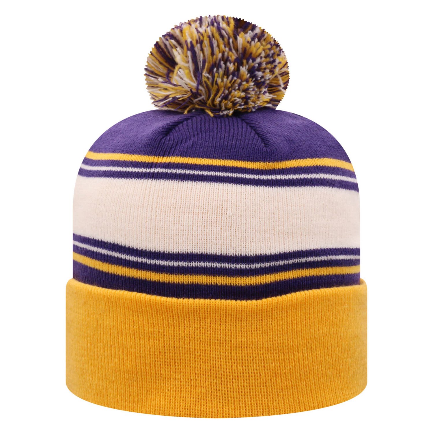 Top of the World LSU Tigers Ambient Cuffed Knit Hat with Pom