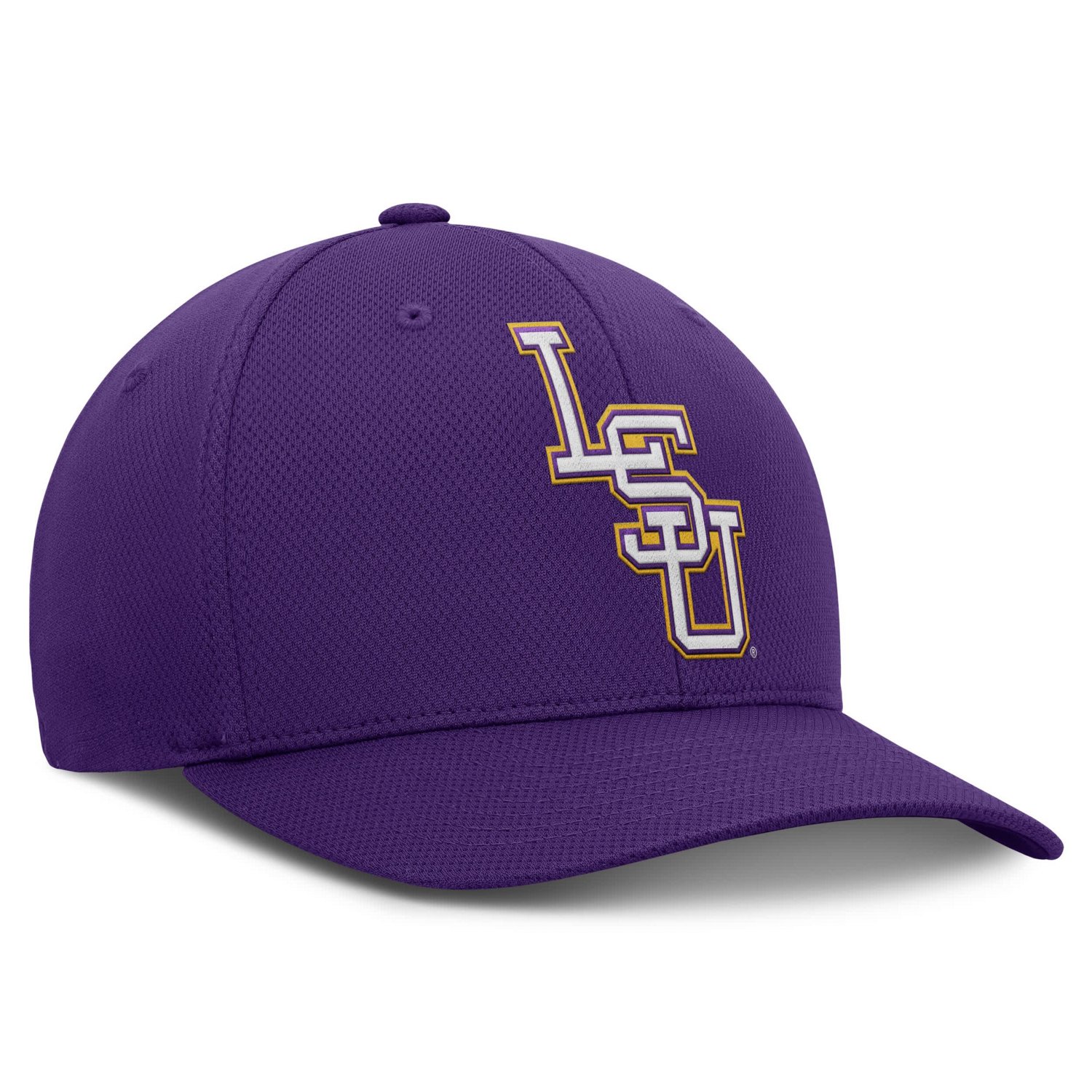 Top of the World LSU Tigers Reflex 20 Flex Fit Hat - view number 3