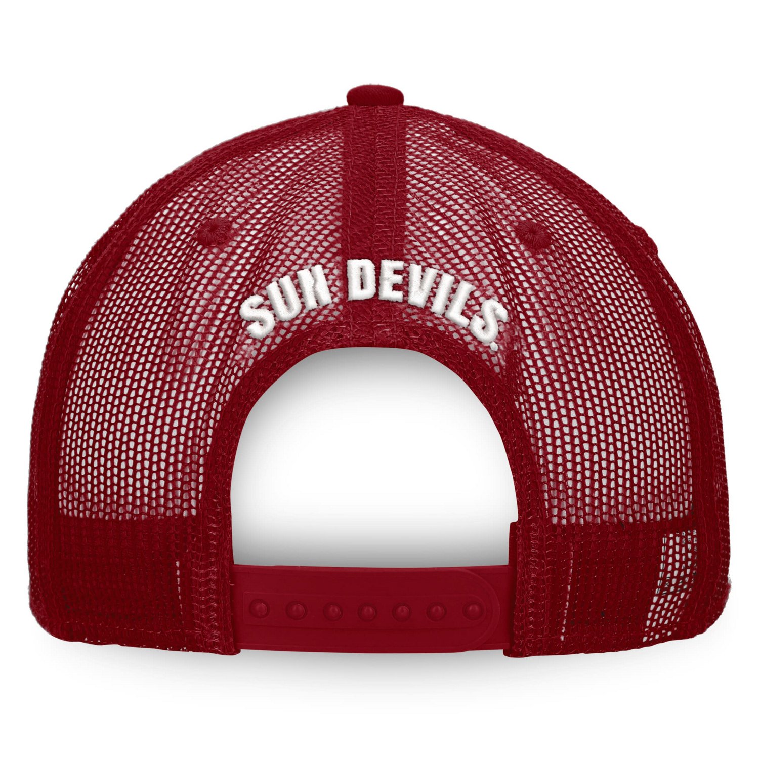 Top of the World Maroon Arizona State Sun Devils Tone Down Trucker Snapback Hat - view number 4